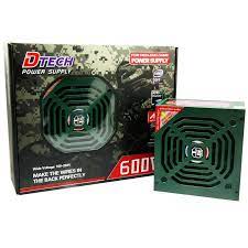 tech รุ่น PW008A Power Supply 600W. คุณภาพสูง