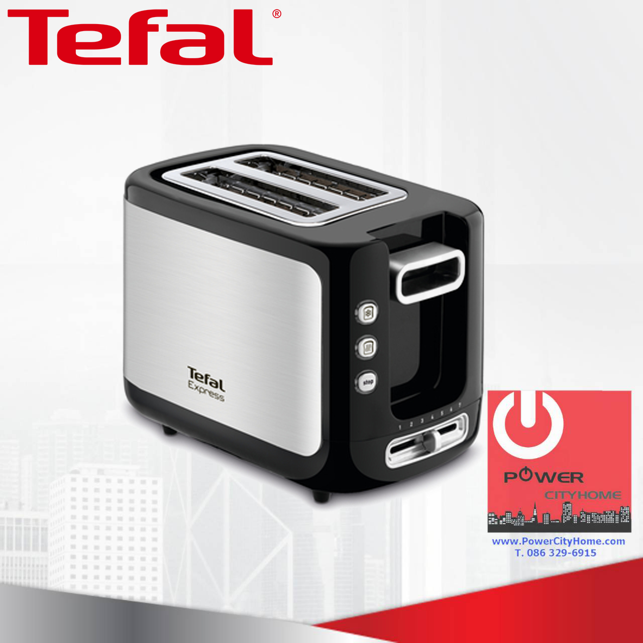 เครื่องปิ้งขนมปัง Tefal รุ่น TT-3670