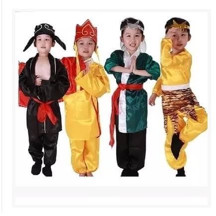 SET. ชุดเห้งเจีย พระถังซัมจัง ของเด็ก รหัส SET 380 สินค้าพร้อมส่ง