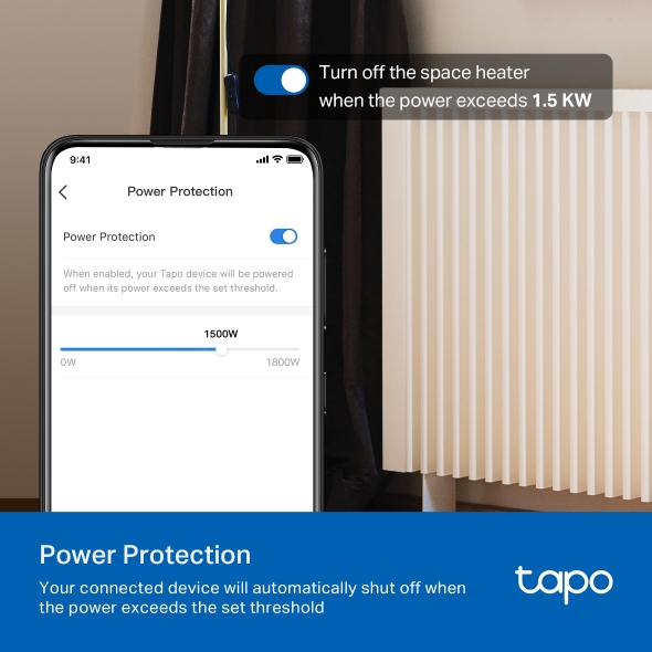 Tapo P110M Mini Smart Wi-Fi Plug, Energy Monitoring