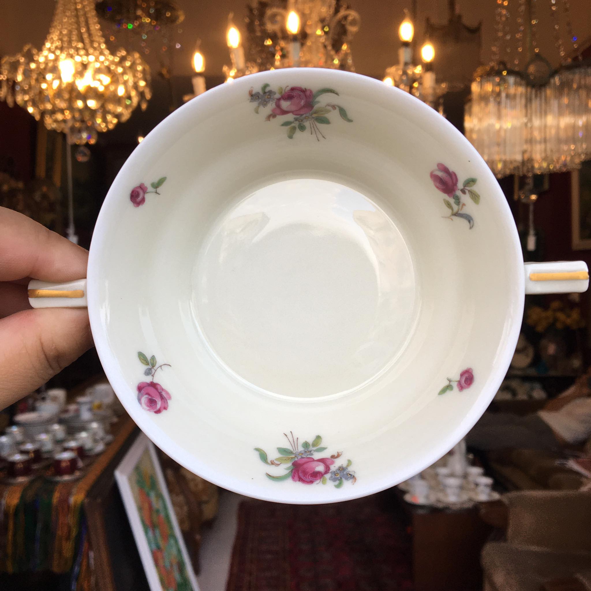 ชุุดจานอาหาร Branded Limoges จากฝรั่งเศส