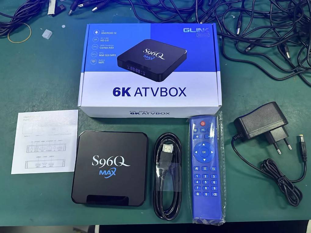 glink atv box S96Q MAX Andoid box Ram 4 rom 32