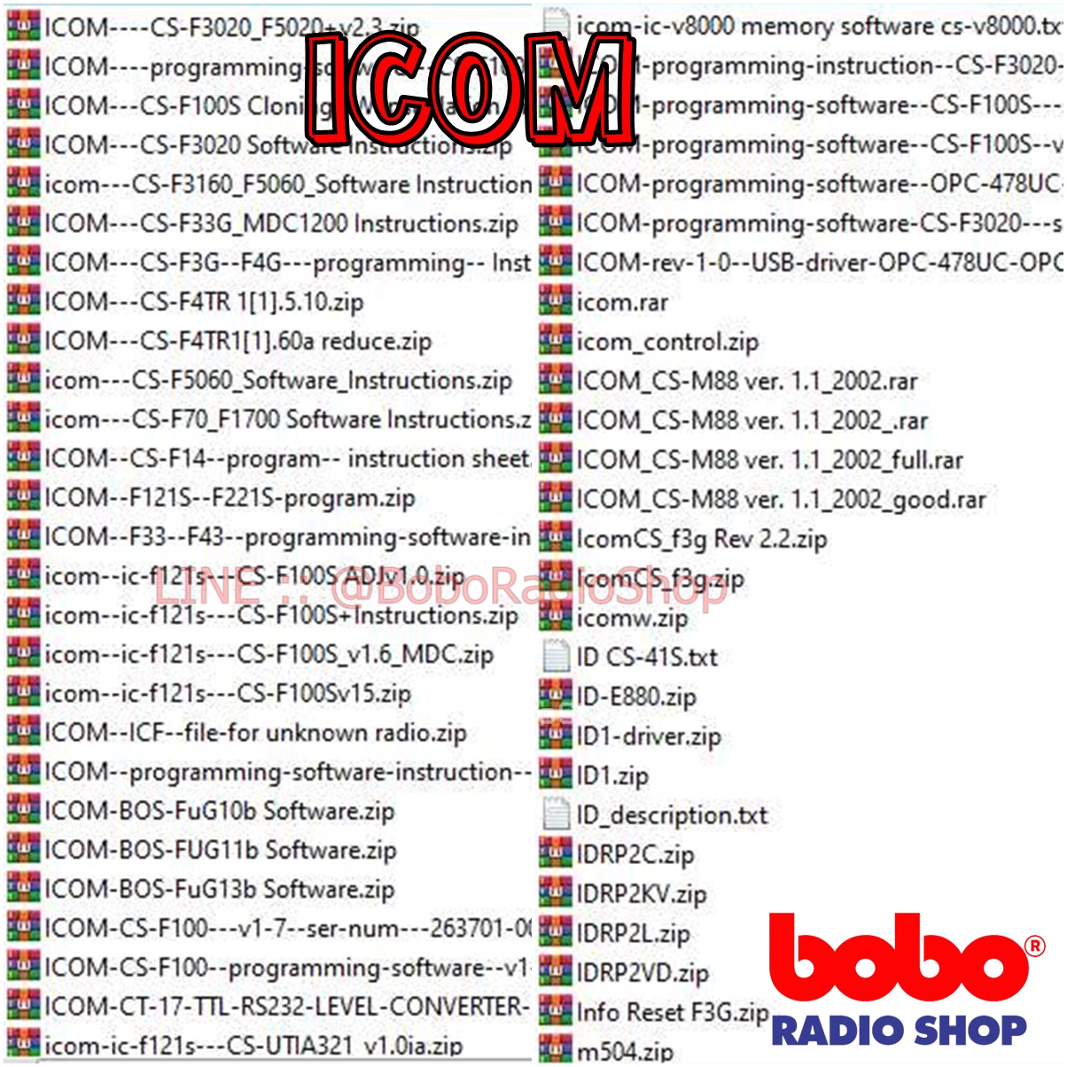 SOFTWARE CODEPLUGS FIRMWARE คู่มือ สำหรับวิทยุสื่อสาร