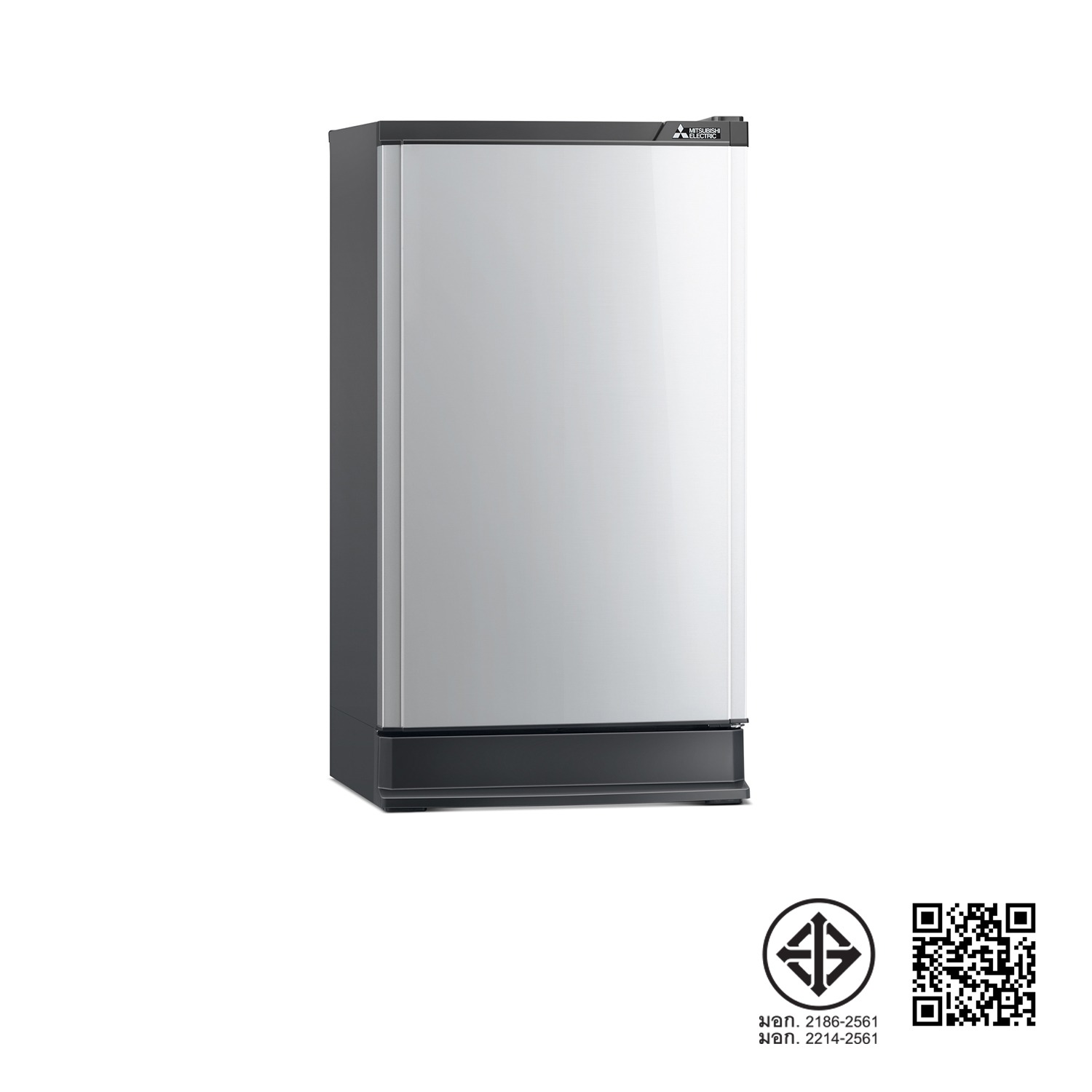 ตู้เย็น Mitsubishi 1ประตู EXCLUSIVE รุ่น MR-140T/49T ความจุ 136/4.8 (ลิตร/คิว)