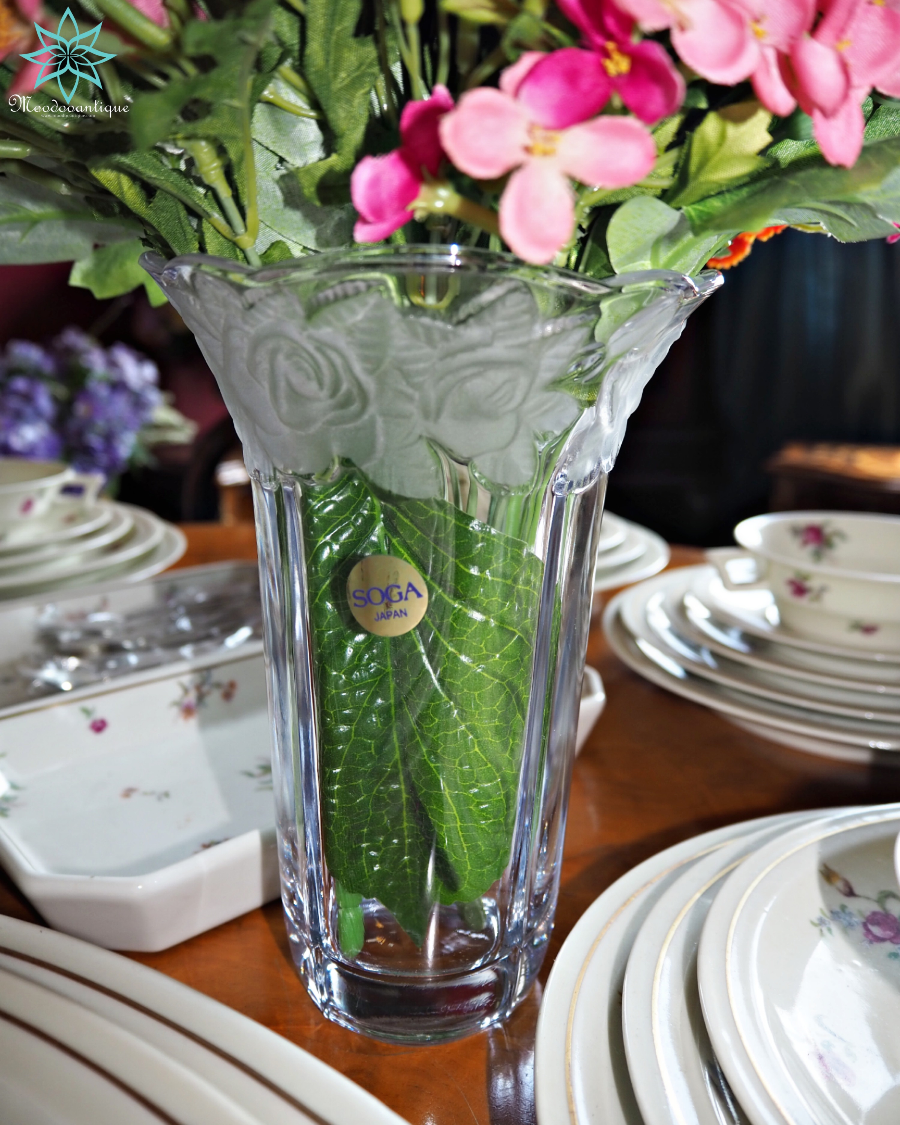 แจกันคริสตัลญี่ปุ่น SOGA