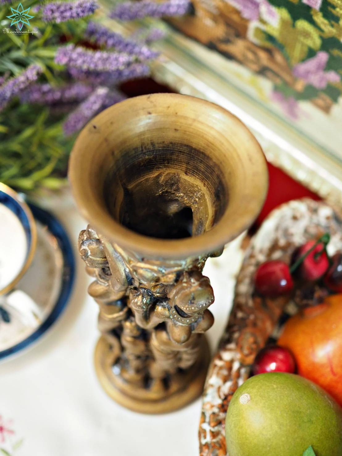 Three Lady holding a flower pot , brass Handicraft Art Traditional