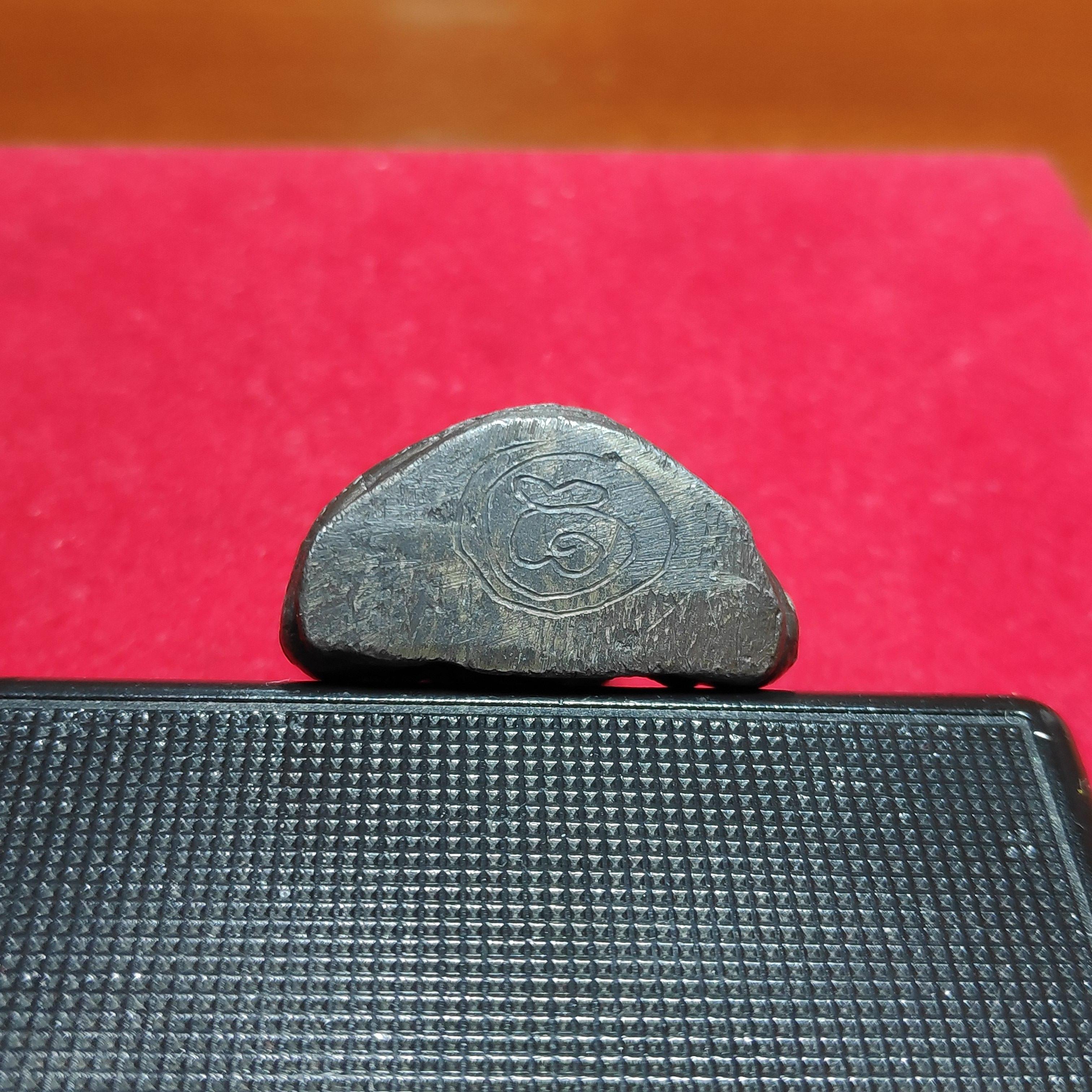 รูปหล่อโบราณหลวงพ่อครนวัดบางแซะเนื้อตะกั่วปี2498