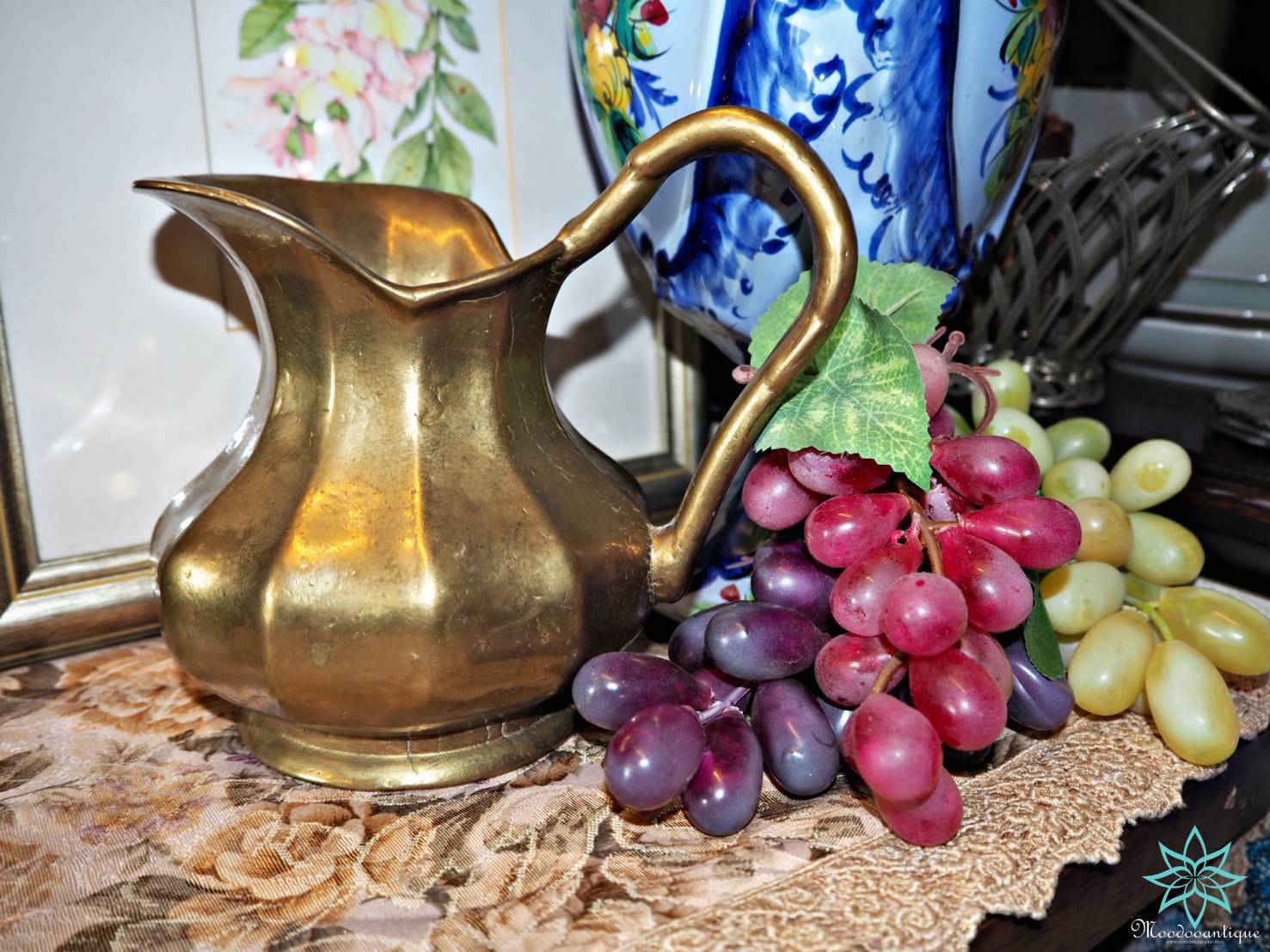 เหยือกทองเหลืองเก่าแก่อายุ100กว่าปีจากอีตัลบูล