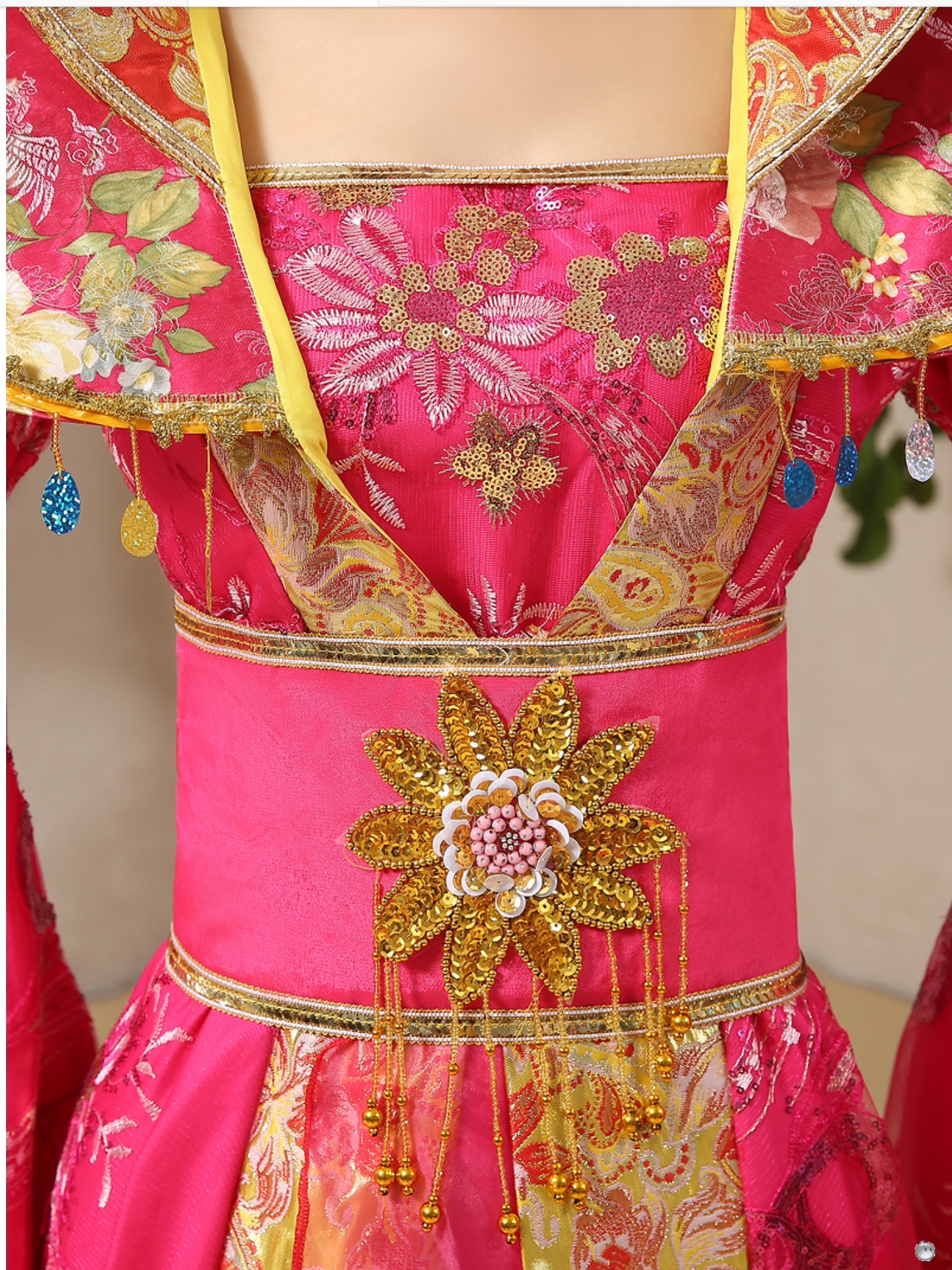 ชุดองค์หญิงราชวงค์ถังสีชมพู รหัส HN 278 สินค้าพร้อมส่ง