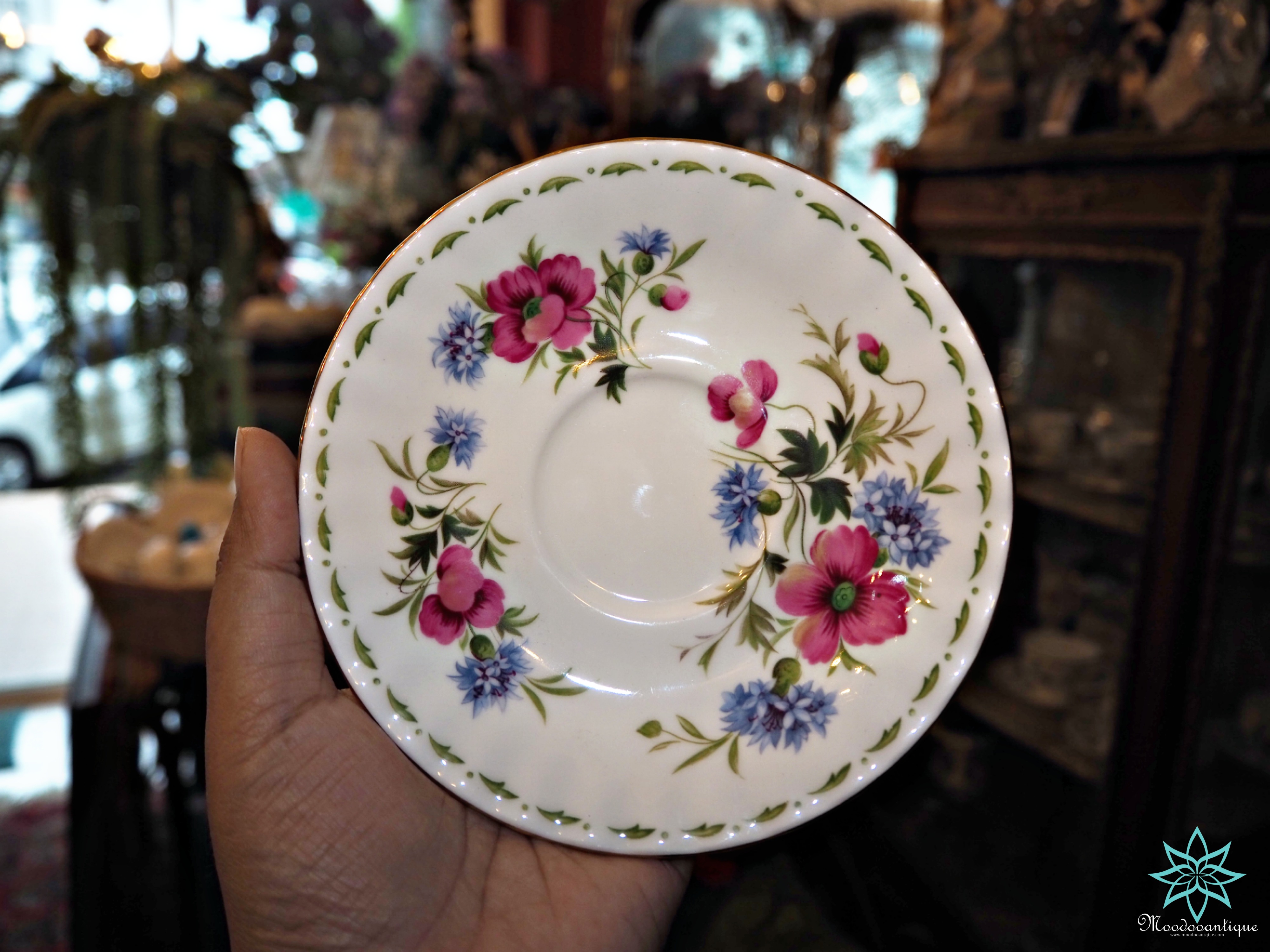 Royal Albert Flower of the Month Series "August" Saucer (No Teacup)