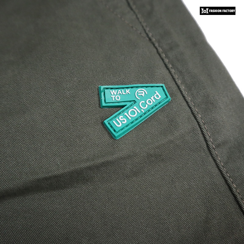 กางเกงขาจั้ม No.650/6 ผ้ายืด กางเกงแฟชั่น เรียบง่าย เข้าทุกชุด สีกากี | US101