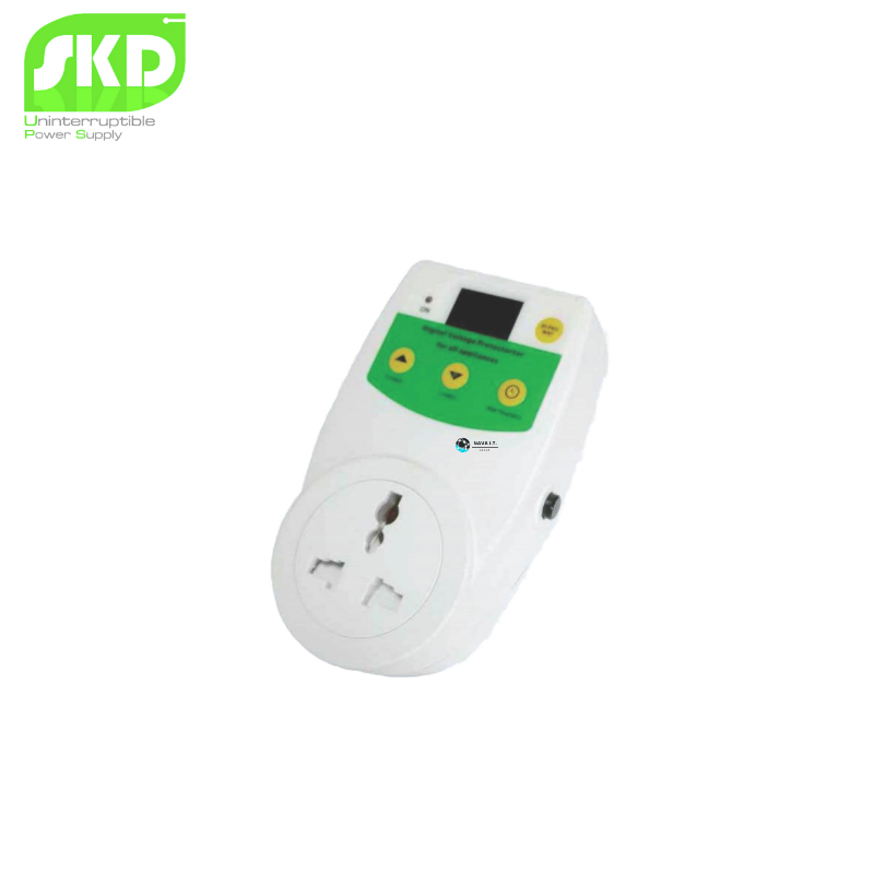 SKD Chose-95 Voltage Plug Universal 3500W , USB Charger 2.1A*2 , Digital Display (ปลั๊กเสียบป้องกันไฟกระชาก จอแสดงสถานะ USB*2), 1Y