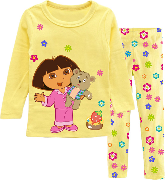 ชุดนอนเด็กเล็ก แขนยาว ขายาว Size 2Y,4Y