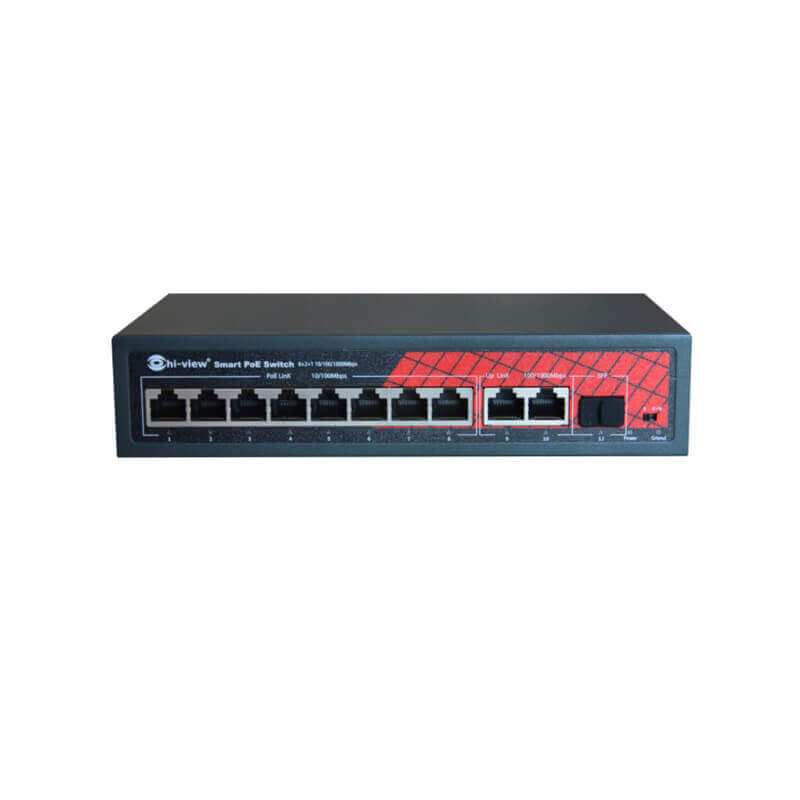 HG-SW10 2P8-SFP Smart Poe 10 Port 1 SFP