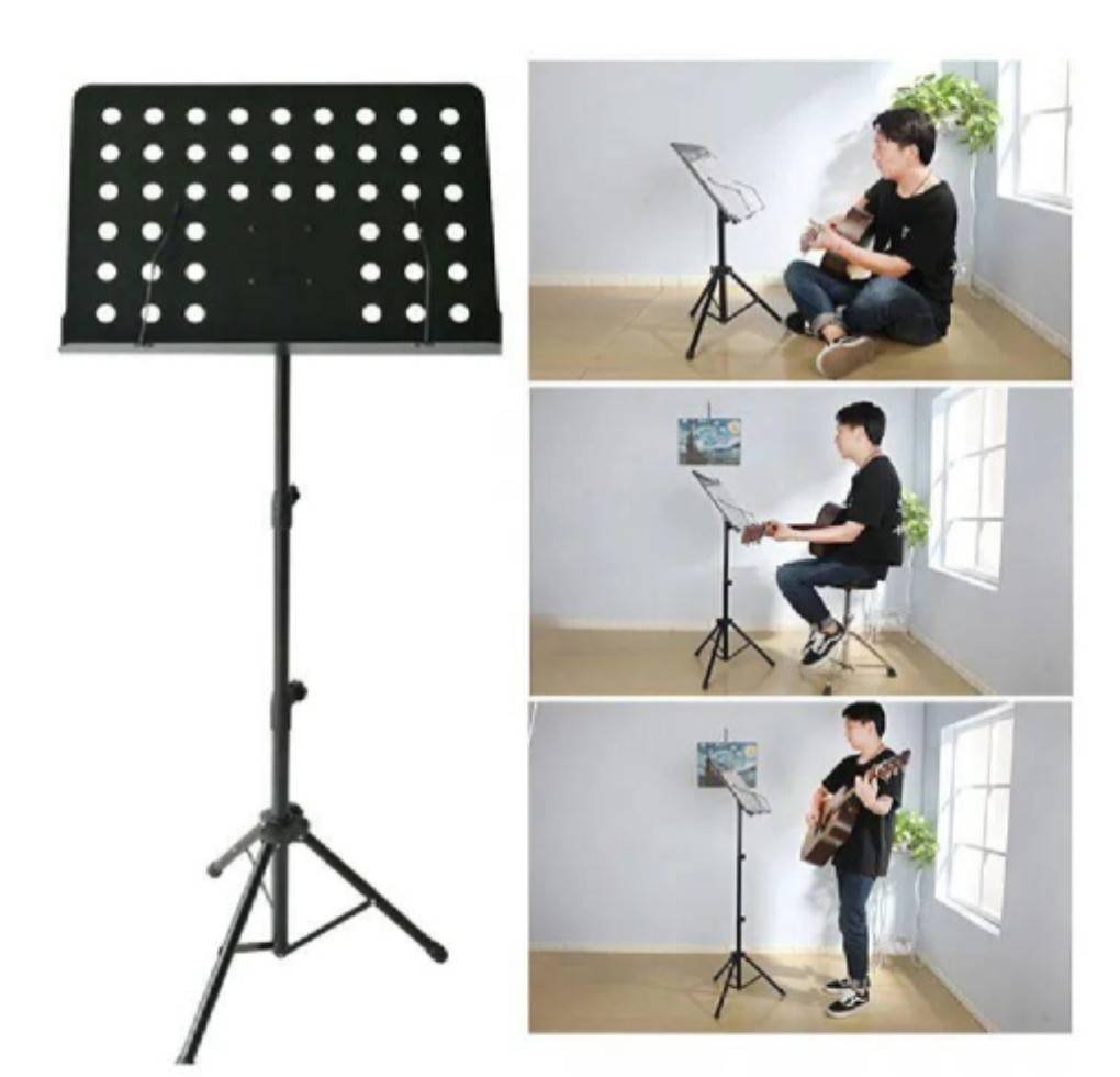 ขาตั้งโน๊ตเพลง ขาตั้งสำหรับวางโน๊ตดนตรี รุ่น ขนาดใหญ่ ลิฟท์ฟรี ปรับมุมไ แบบพกพา ขาตั้ง ขนาดใหญ่(Black)ขาตั้งดนตรี ขาตั้งดนตรีพับได้ขนาดใหญ่ ขาตั้งดนตรีระดับมืออาชีพ ขาตั้งดนตรีแบบพกพา แบบพกพา ขาตั้ง Note Music Stand