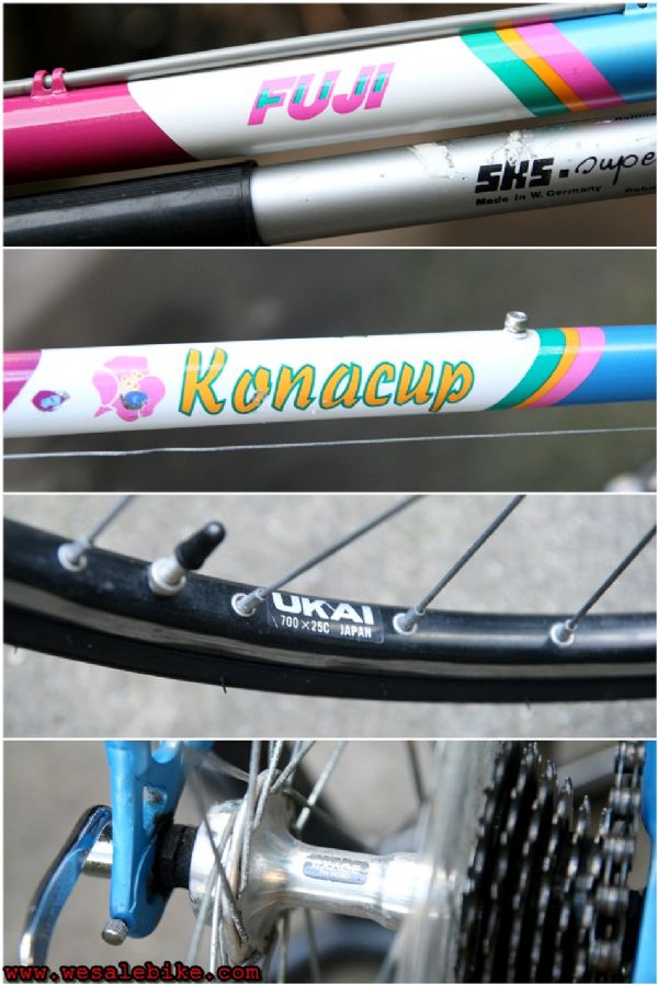 หมอบสับถัง Fuji Kona Cup จานหน้าBio-Pace ไซส์ M
