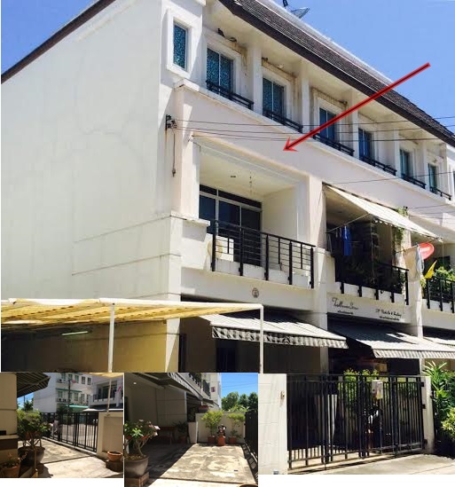 ขายทาวน์โฮม 3 ชั้น ม.กลางเมืองเกษตร-นวมินทร์ หลังมุม