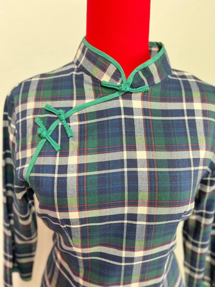 กี่เพ้าลายสก๊อต