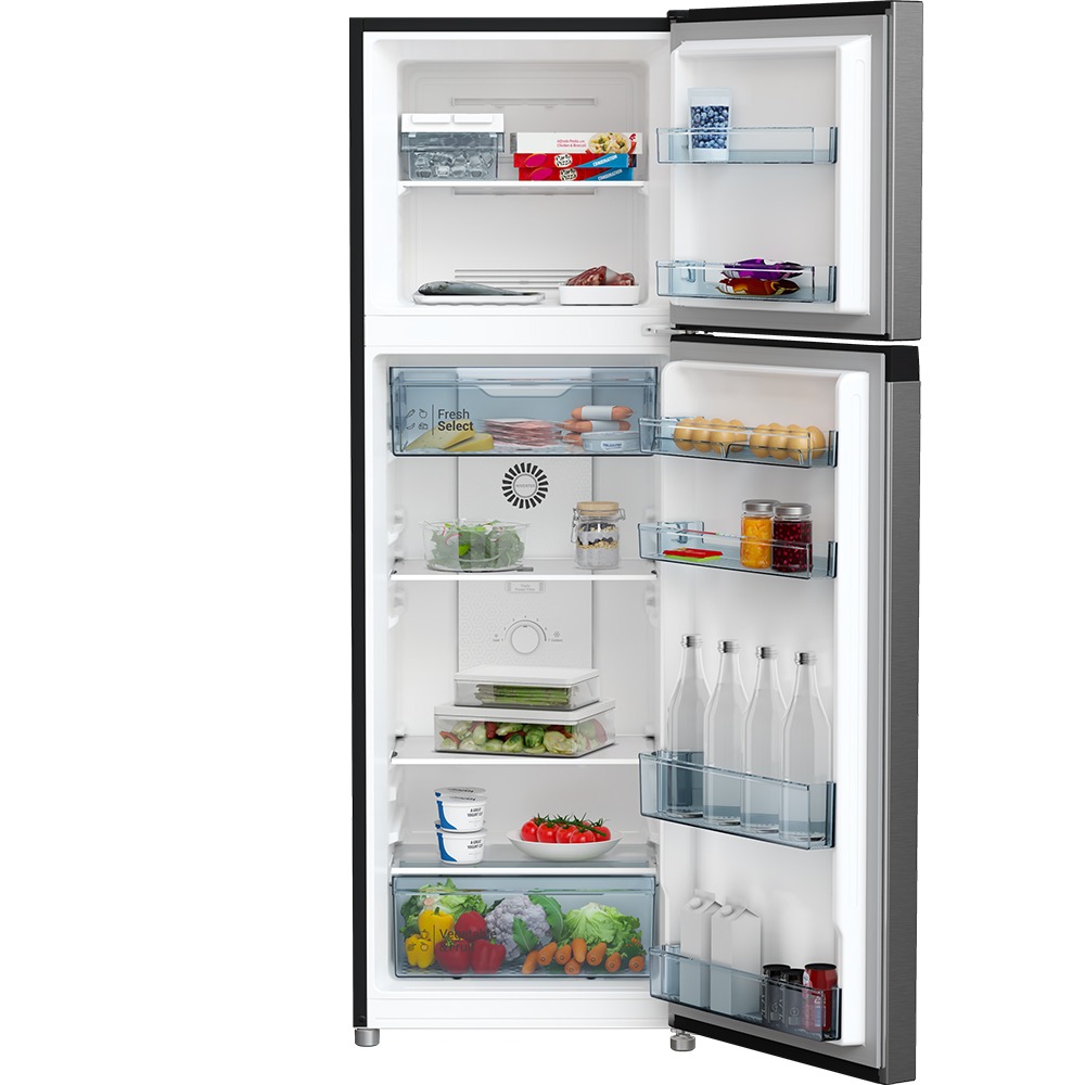 ตู้เย็น Hitachi 2 ประตู Carbon Line รุ่น HRTN5275MFXTH (260ลิตร)