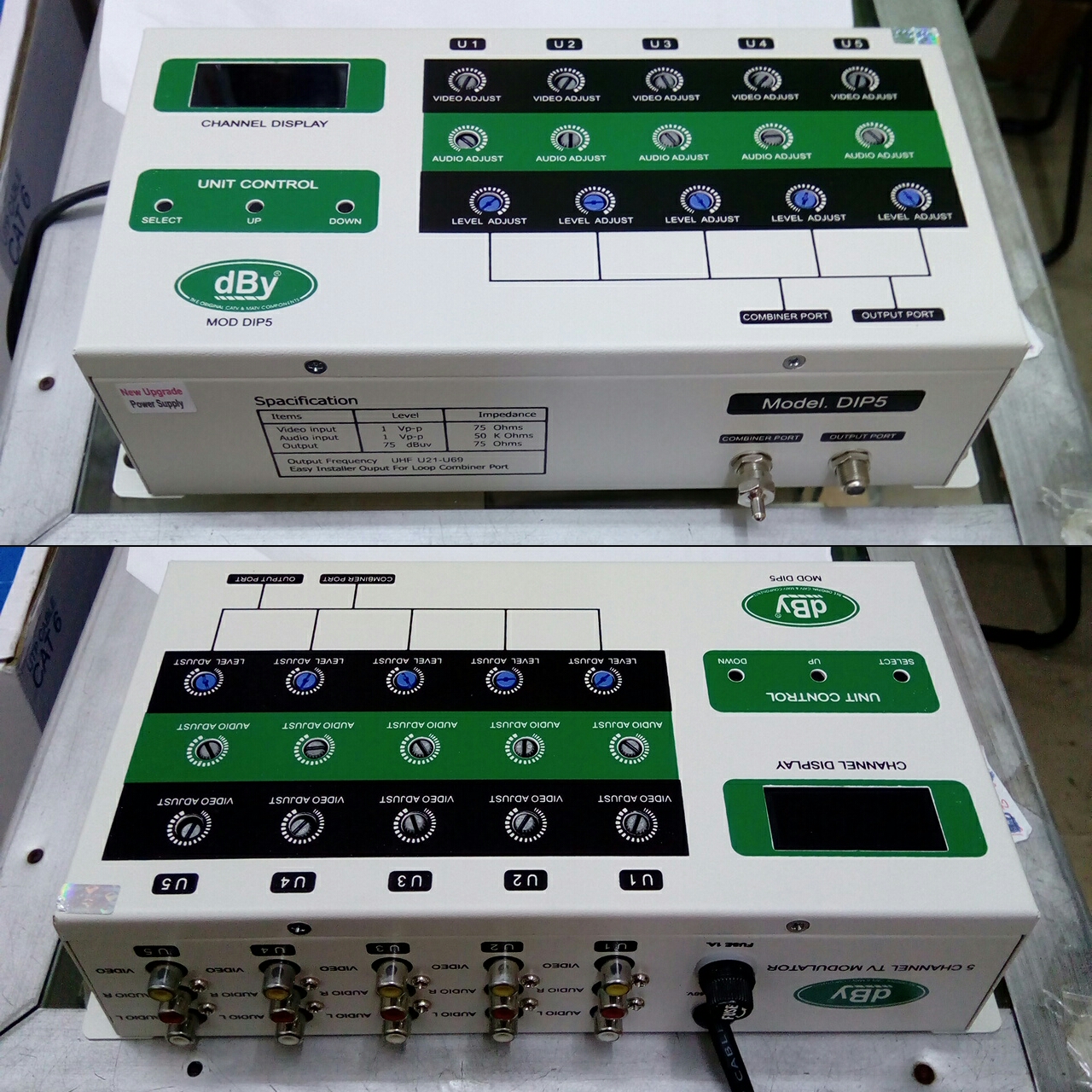 MODDIP5/ dBy SINCE 1999/ อุปกรณ์แปลงสัญญาณ AV เป็น RF: Double Side Band Modulator
