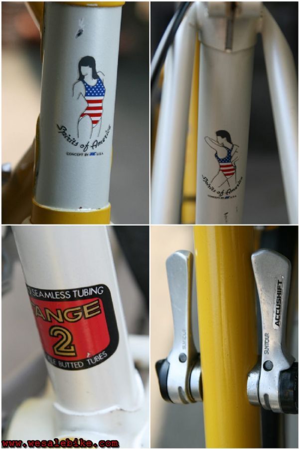 หมอบสับถัง Spirits of America Redondo เฟรมโครโมลี่ TANGE2 ไซส์ S