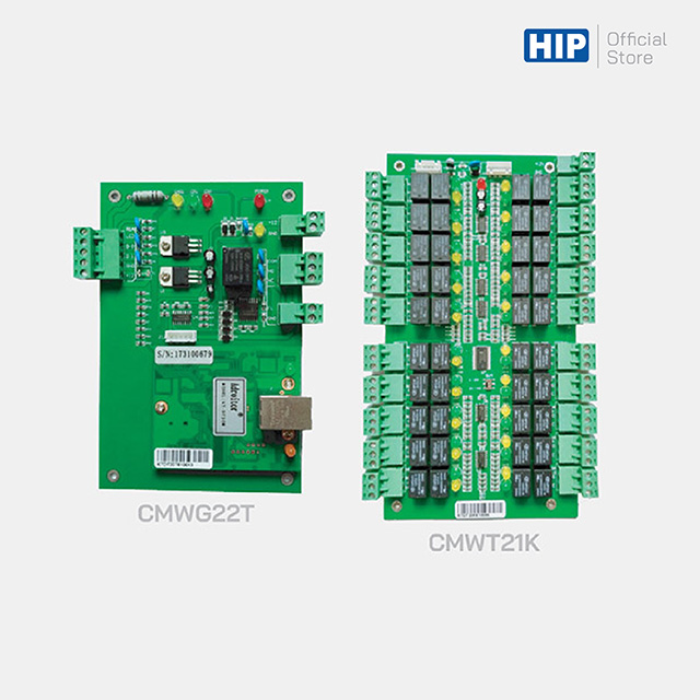 HIP Intelligent Elevator Access Control System รุ่น CMWG22T + CMWT21K บอร์ดควบคุมลิฟท์ และ บอร์ดเลือกชั้น *** สินค้าเฉพาะบอร์ด รับประกันสินค้า 1 ปี