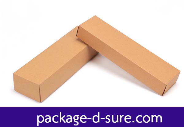 กล่องคราฟทรงยาว ครอบบน แยก 2 ชิ้น 5.6x23x4.8