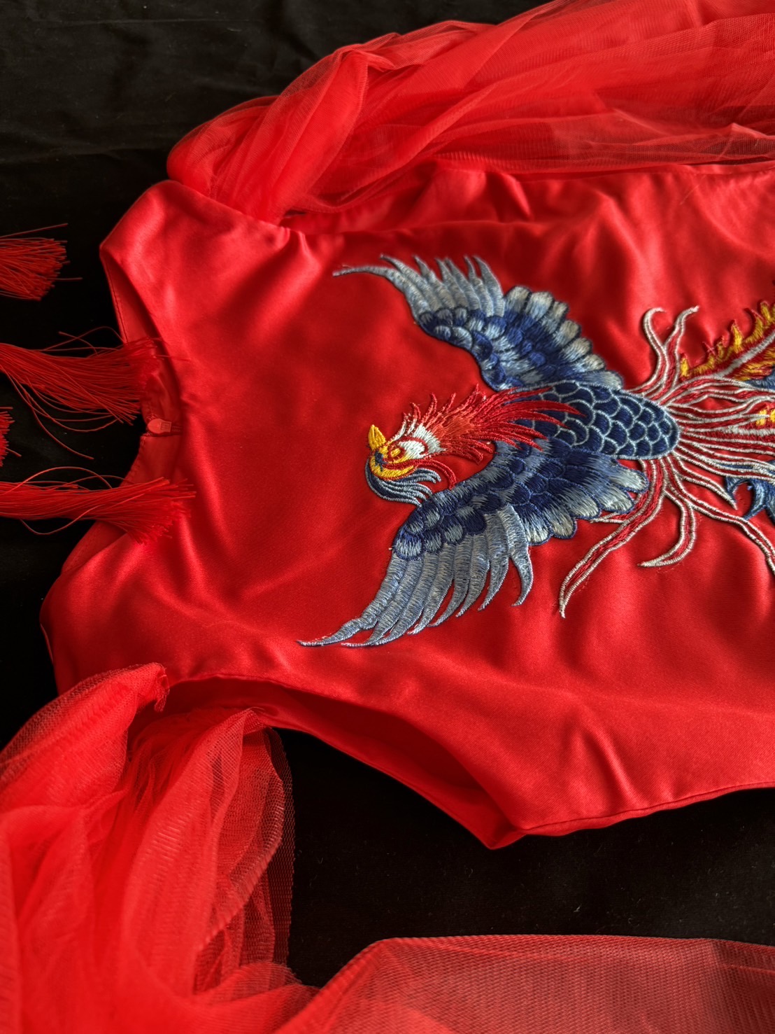 #ชุดเจ้าหญิงสีแดง . รหัส HI215 สินค้าพร้อมส่ง