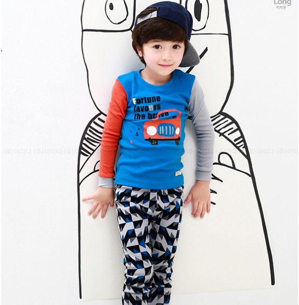 ชุดนอนเด็กเล็ก แขนยาว ขายาว Size 100,130,140