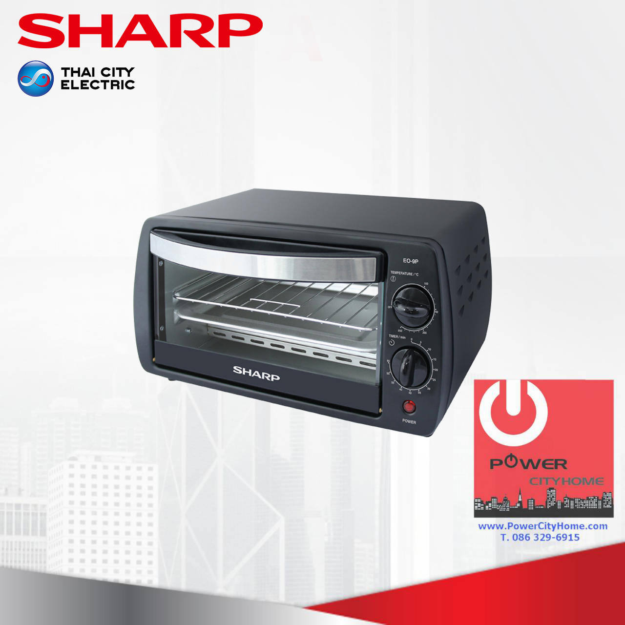 เตาอบไฟฟ้า Sharp 9 ลิตร รุ่น EO-9P