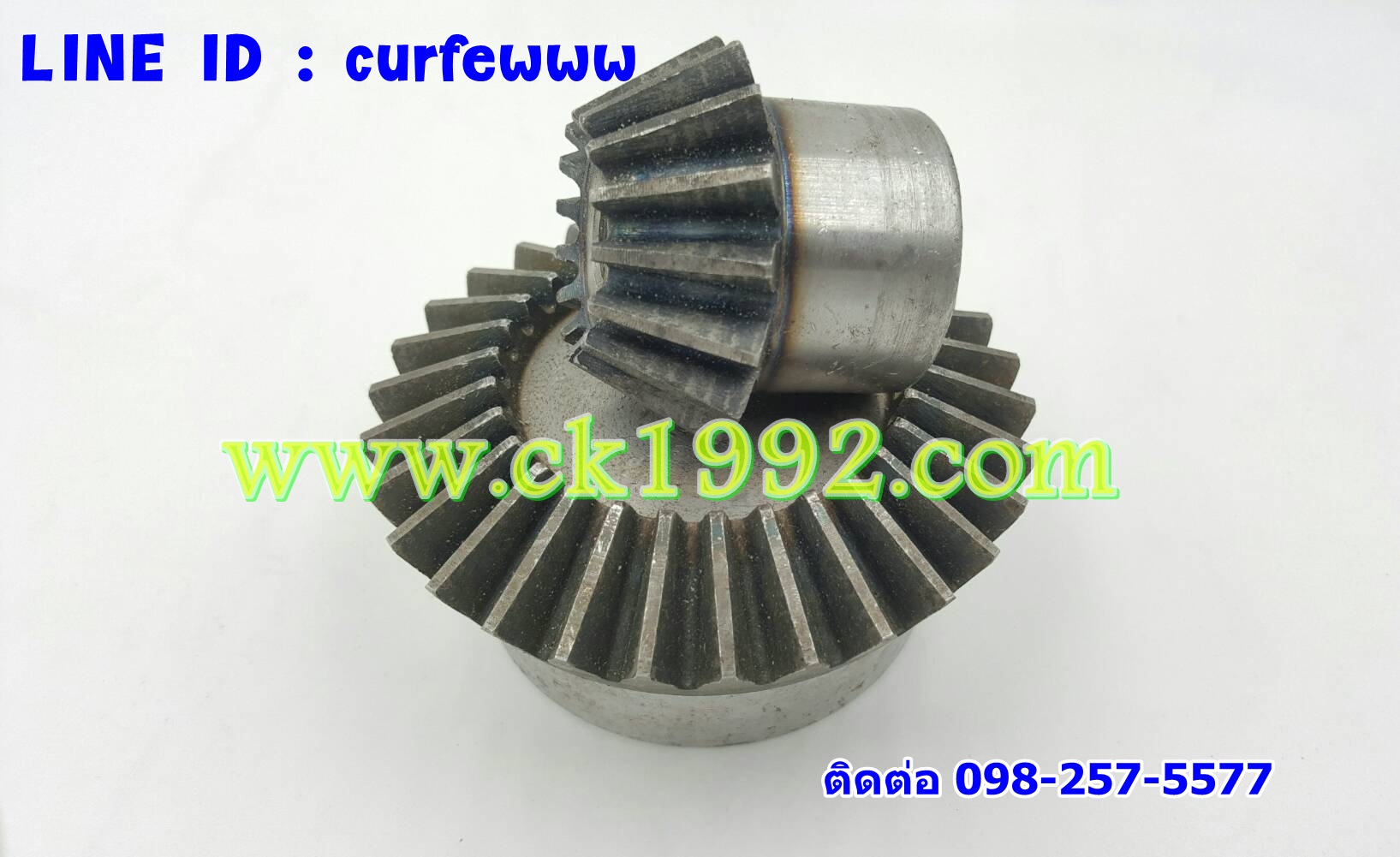 เฟืองดอกจอก เดิน1:2 90องศา ขนาด M2 15ฟัน,30ฟัน