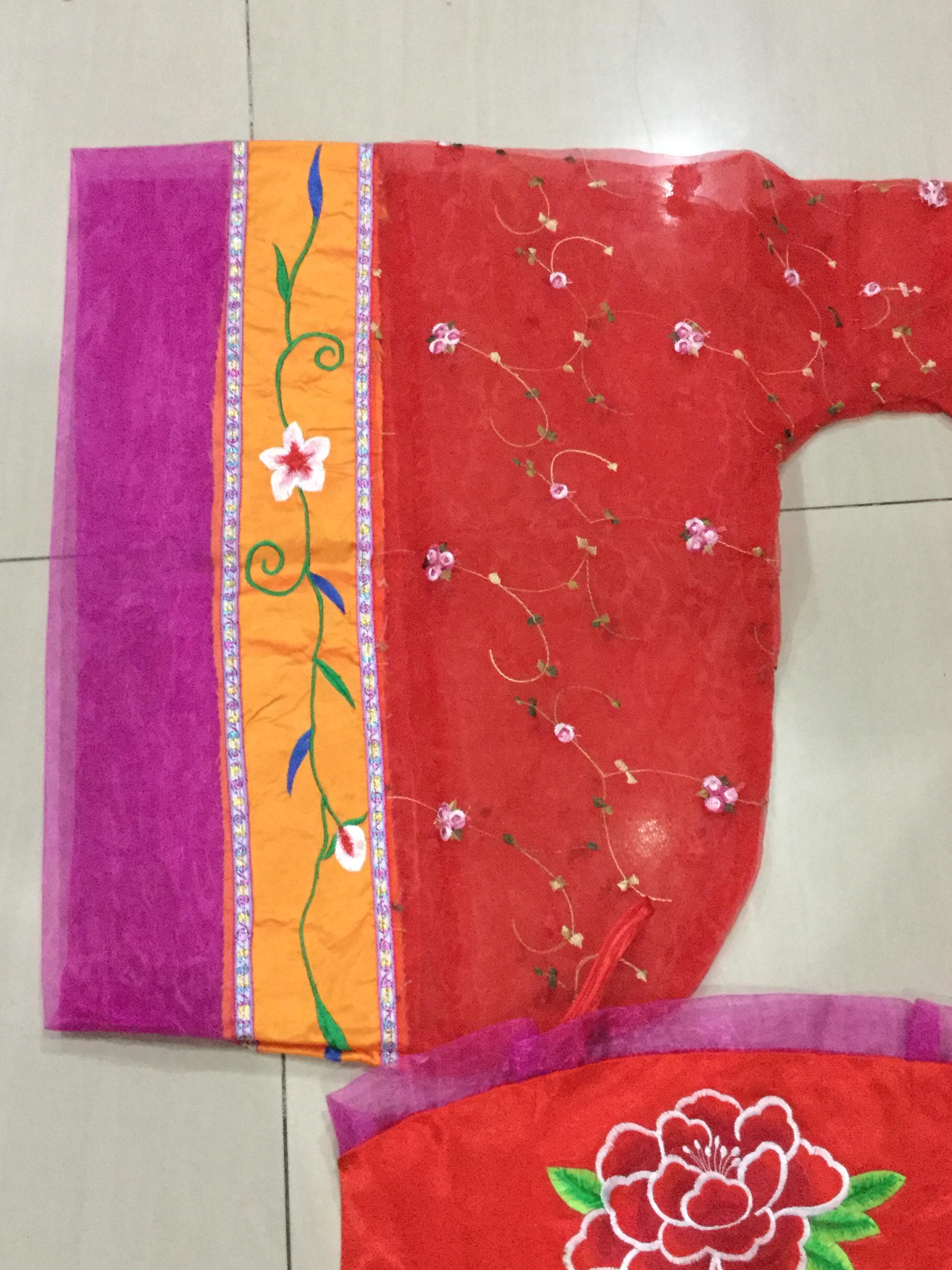 ชุดจีนเด็กราชวงศ์ถัง สีแดงรหัส FC 44 สินค้าพร้อมส่ง