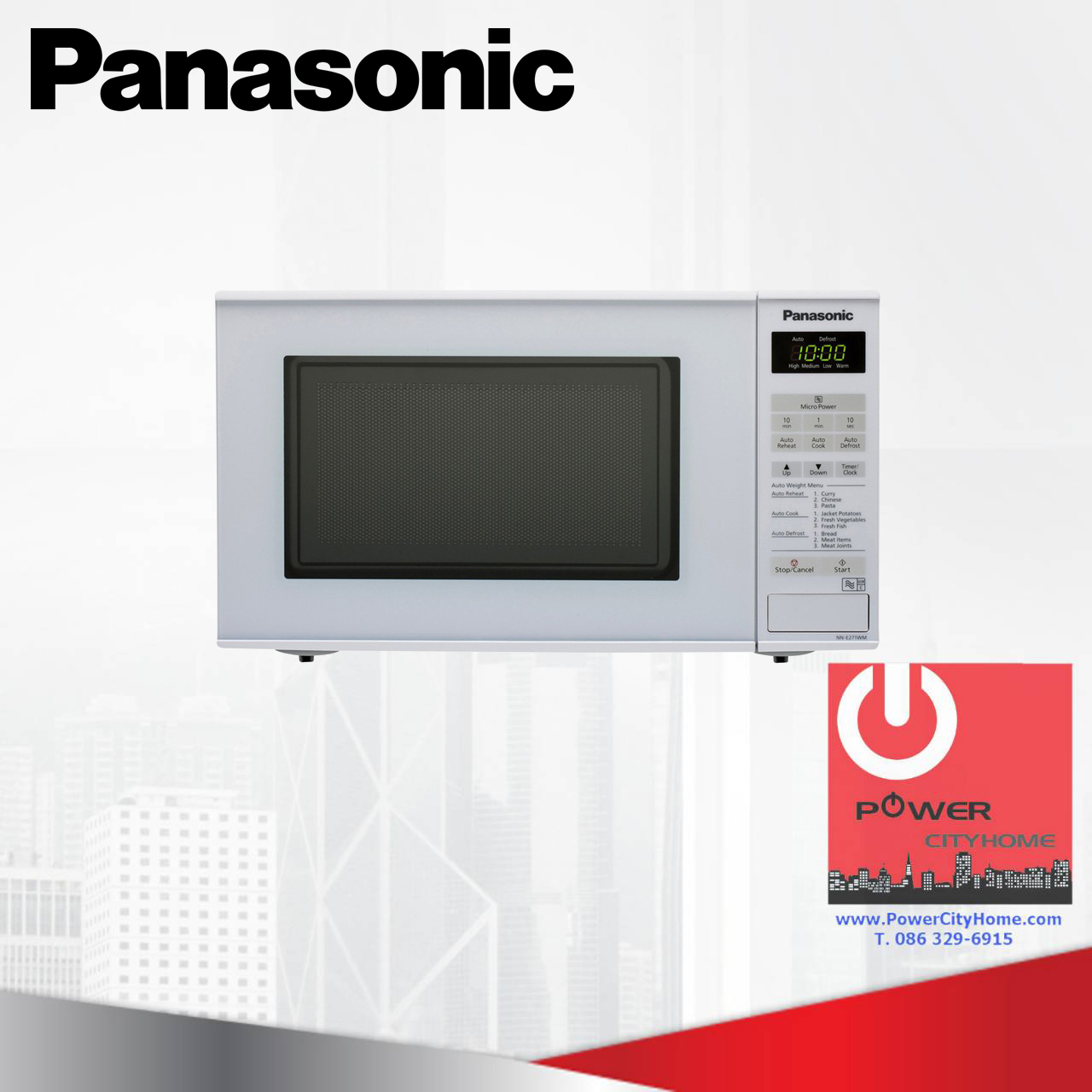 ไมโครเวฟ Panasonic 20 ลิตร รุ่น NN-ST253
