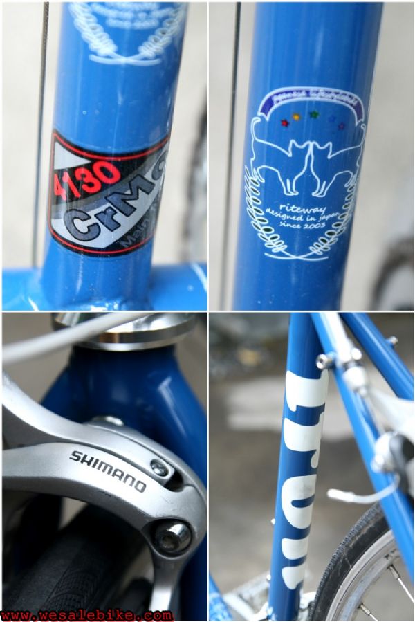 เสือหมอบโครโมลี่ Riteway เฟรม4130 ไซส์ M