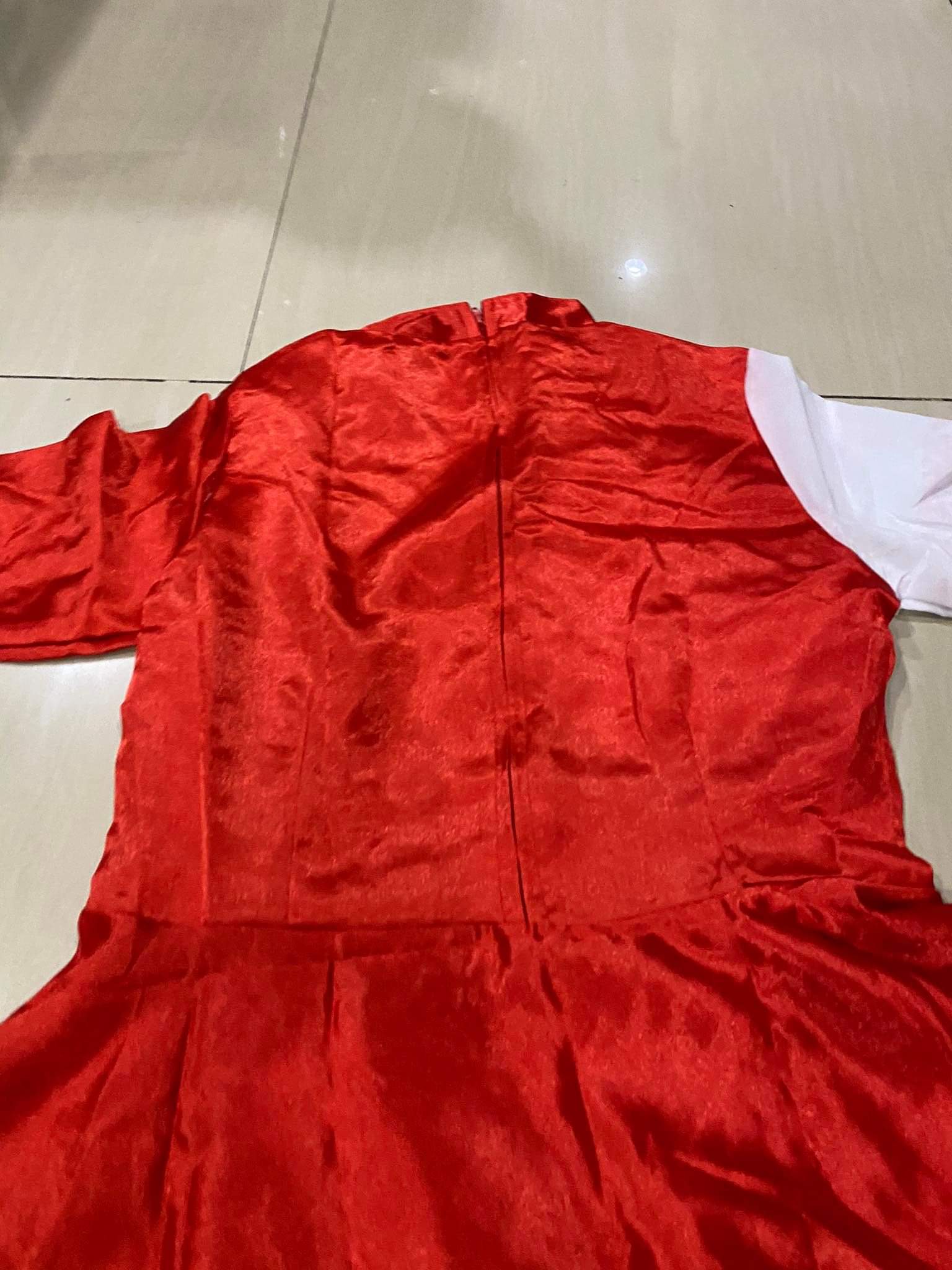 ชุดทิเบต สีแดง รหัส DO 49