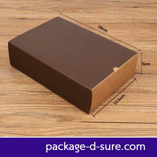 โปรโมชั่น//กล่องคราฟสี่เหลี่ยมผืนผ้า ไซส์เล็ก แยก 2 ชิ้น 13.5x19x5 cm