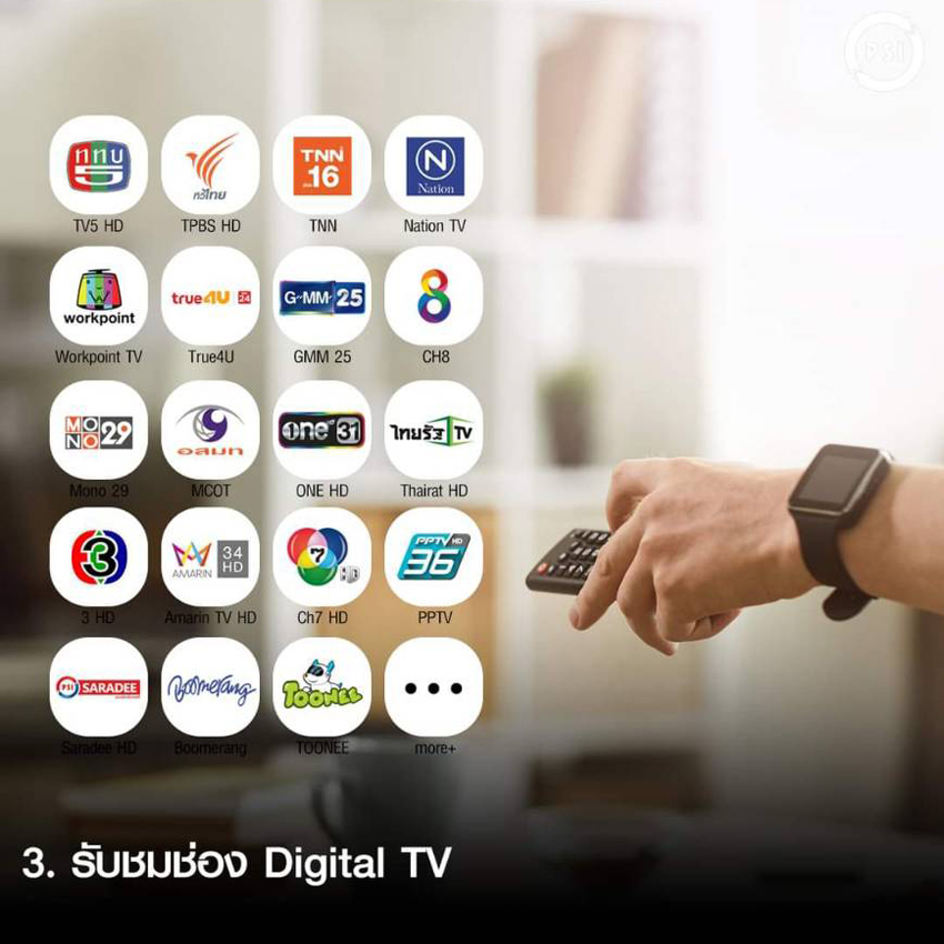 PSI S4 TV Digital & Wi-Fi (กล่อทีวีดิจิตอล และ Wi-Fi) Firmware ใหม่ล่าสุด