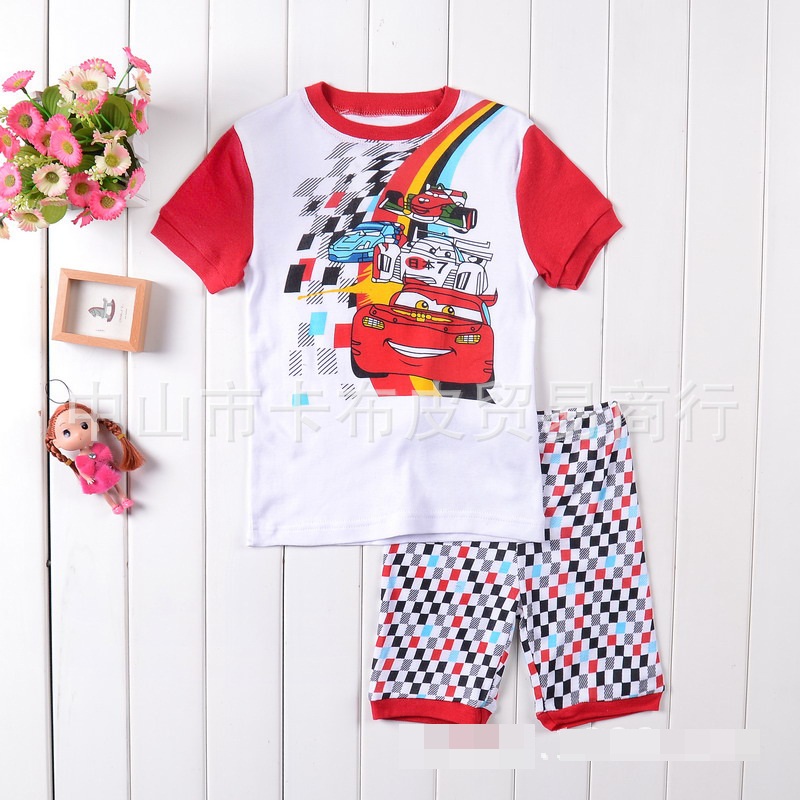 ชุดนอนเด็กเล็ก แขนสั้น ขาสั้น Size 2y,3y,4y,5y,6y