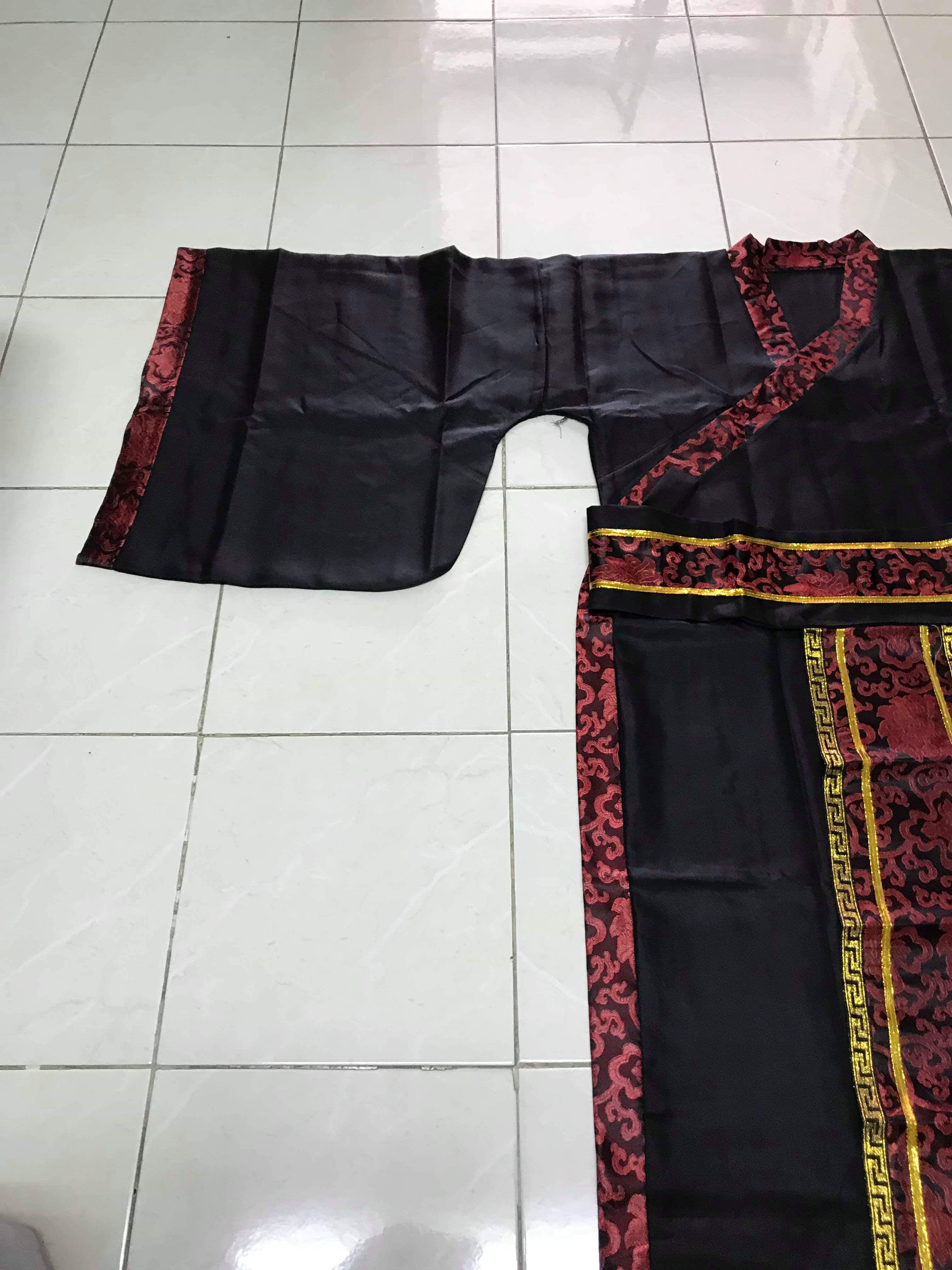 ชุดราชวงศ์ฉิน สีดำ รหัส UV 49 สินค้าพร้อมส่ง