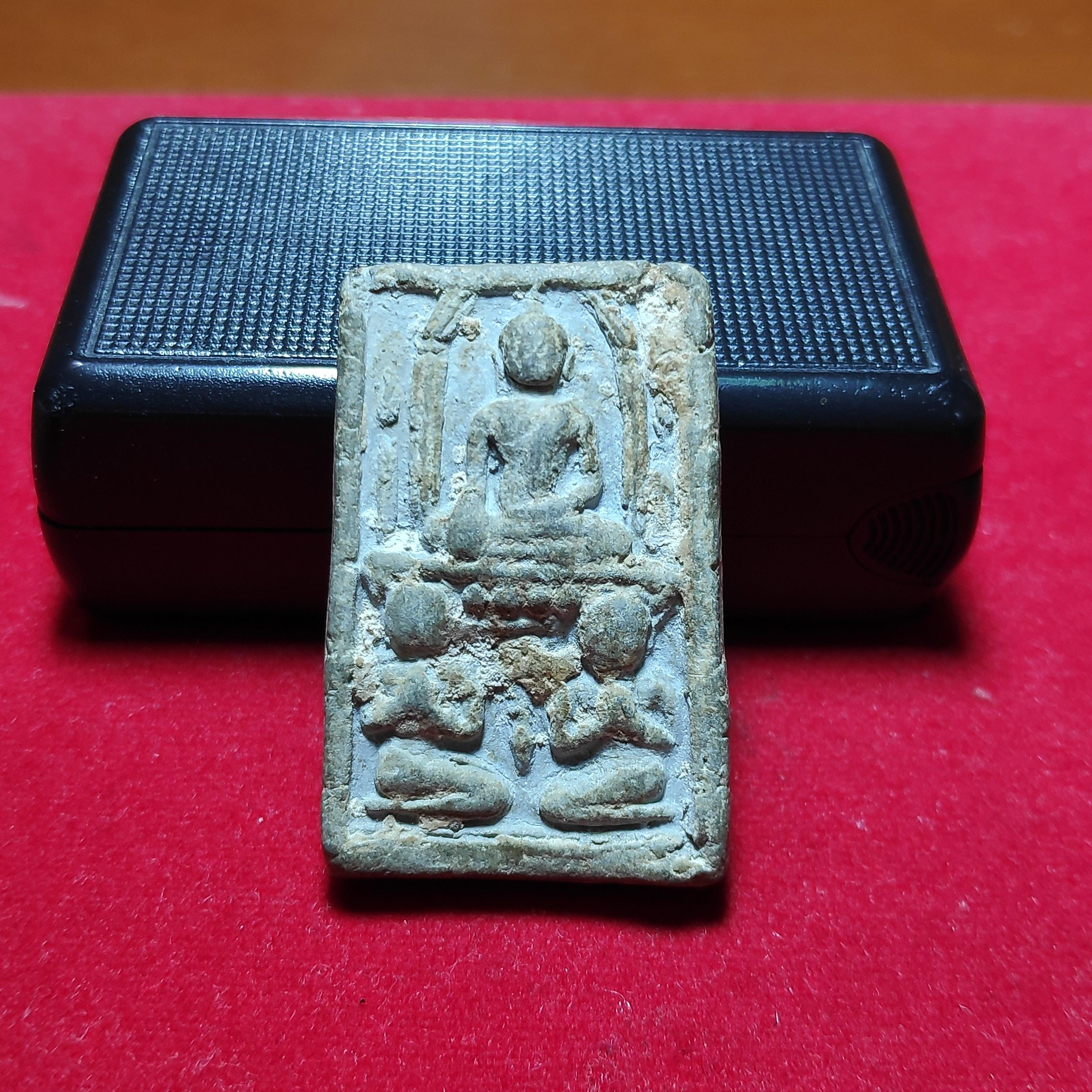 พระกรุวัดท้ายตลาดพิมพ์พระโมคคัลลาพระสารีบุตร