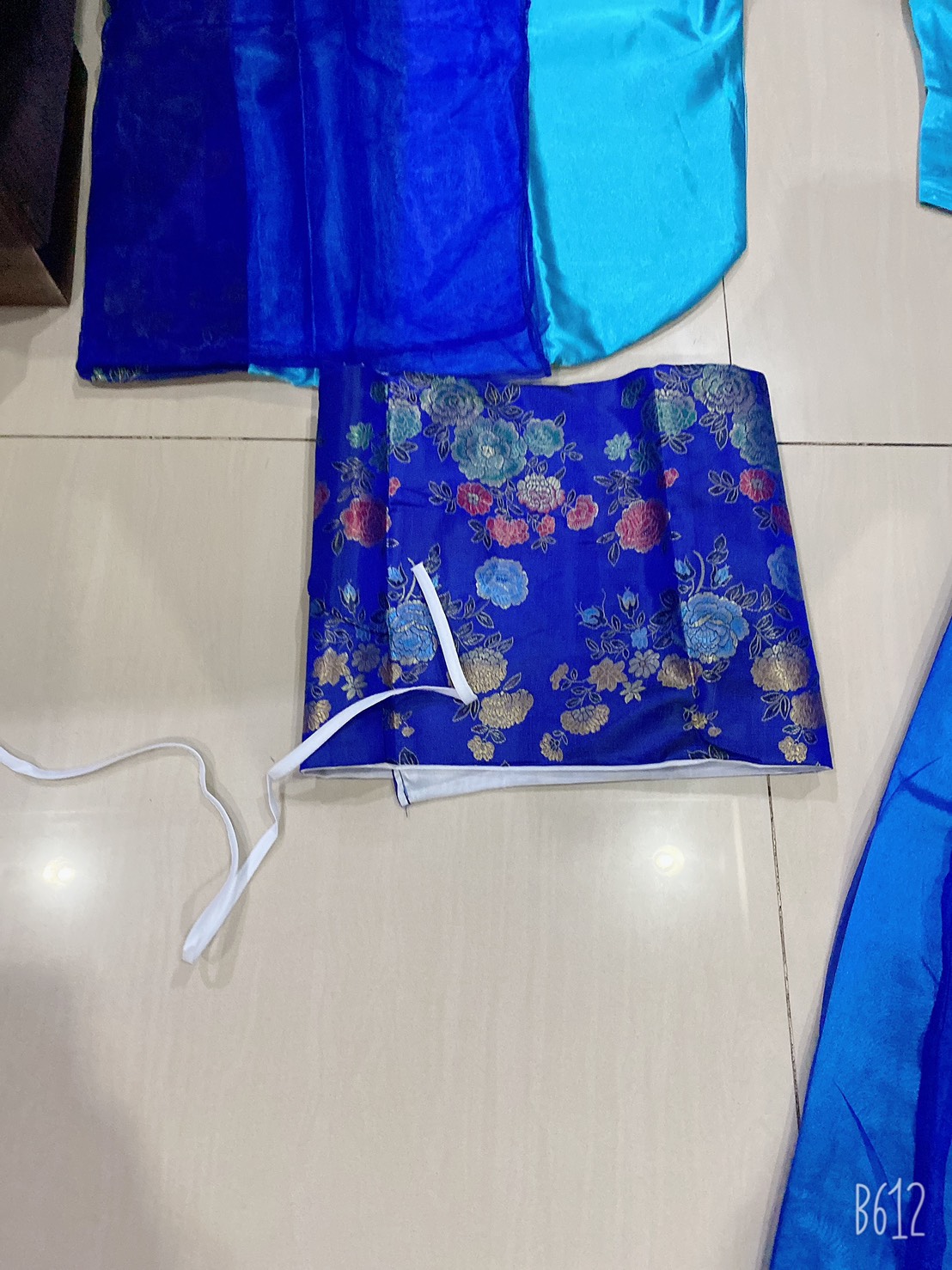 ชุดฮั่น สีฟ้า รหัส BD 118 สินค้าพร้อมส่ง