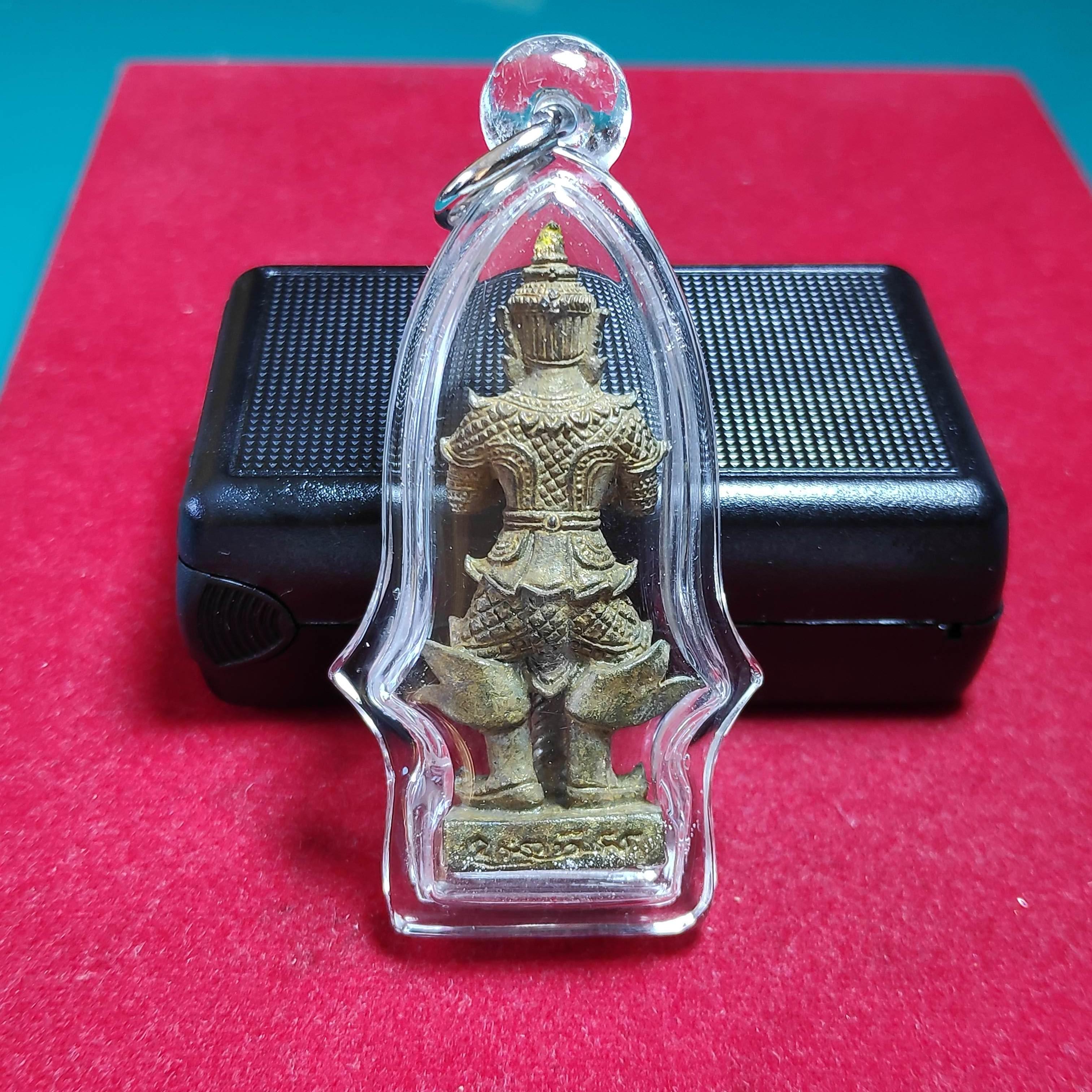 รูปหล่อท้าวเวสสุวรรณ12อธิบดียอดทองกระบองเพชรวัดตาดงปี2558