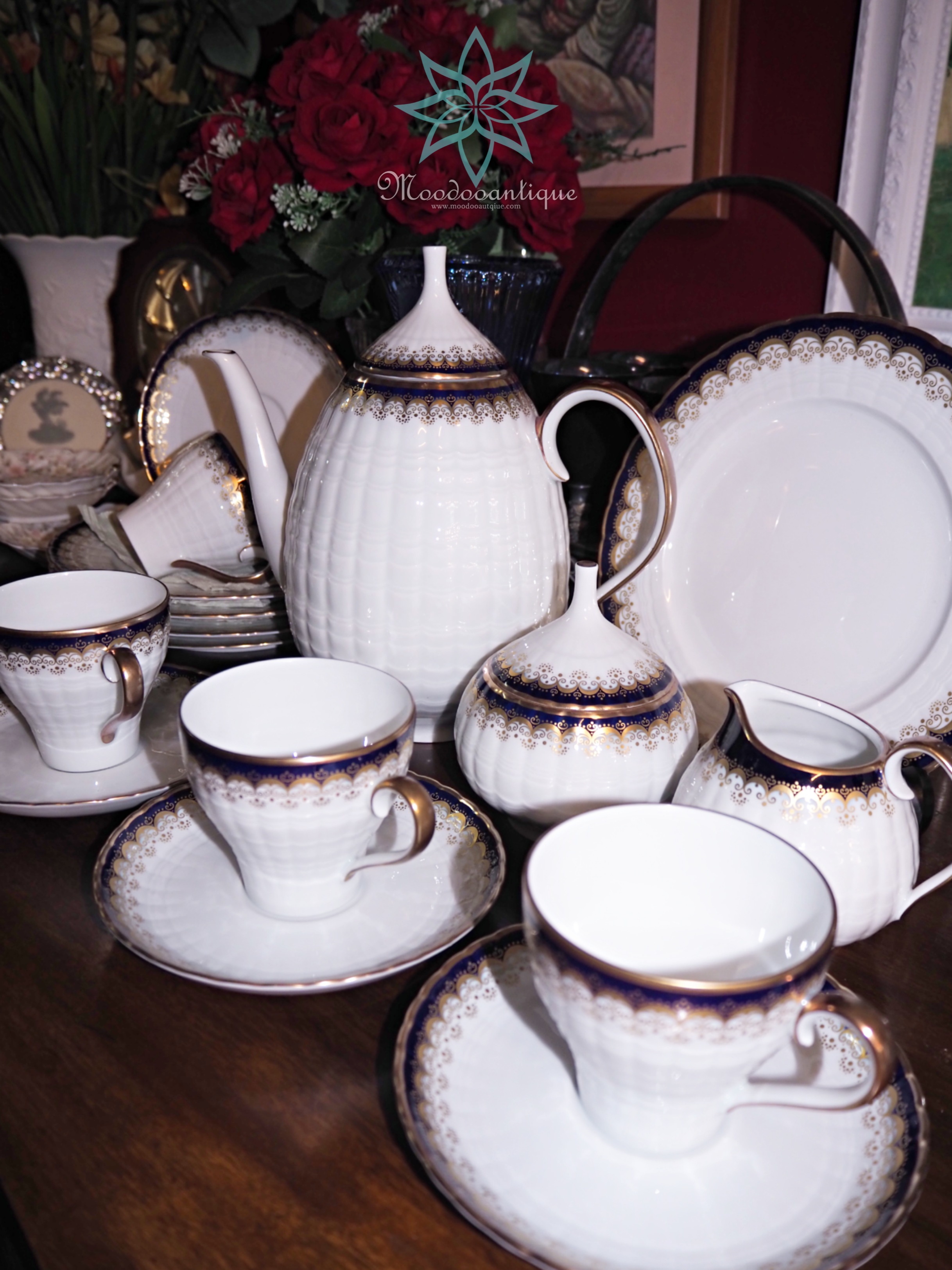 Hutschenreuther Echt kobalt Germany