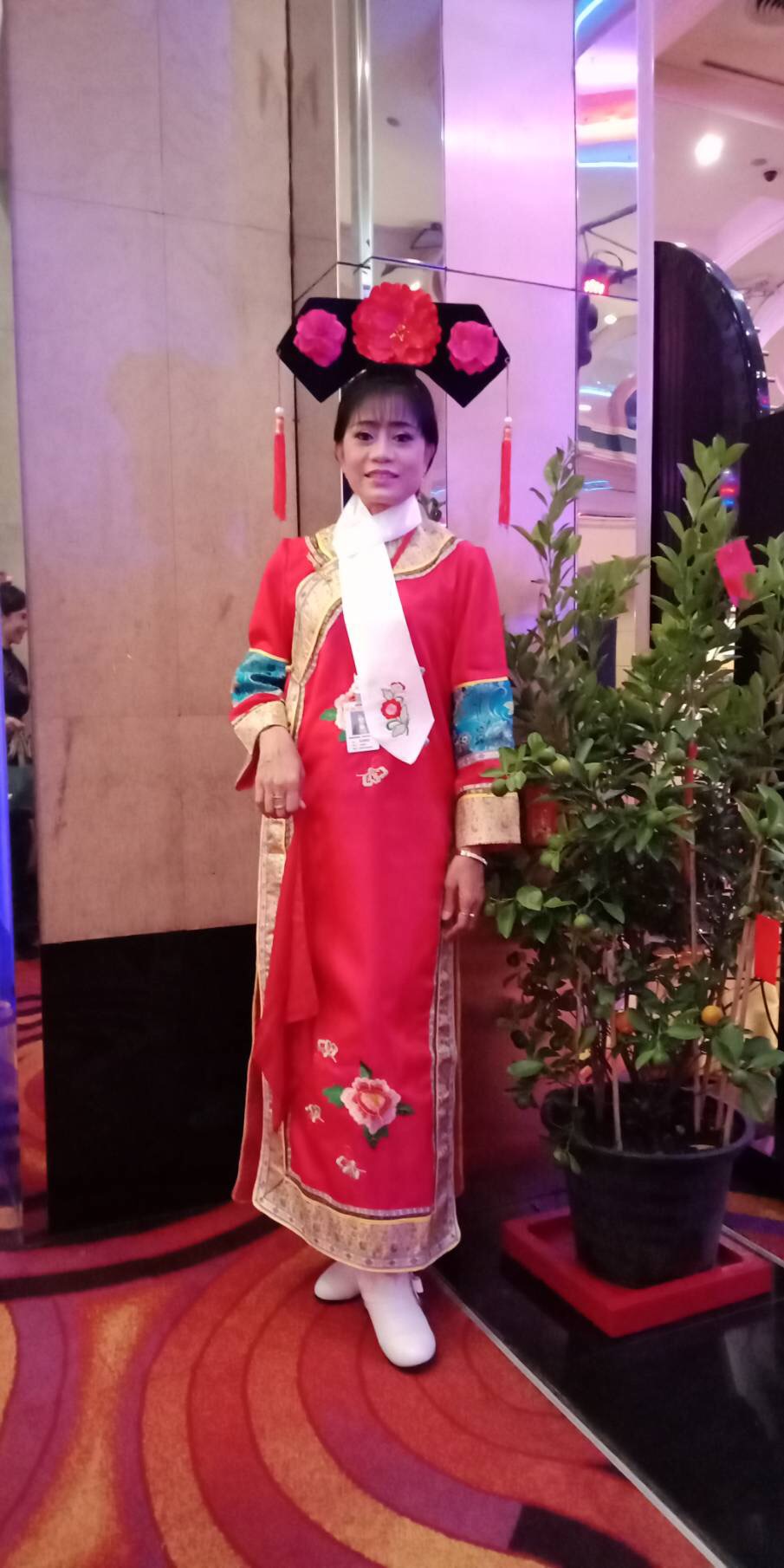 ชุดองค์หญิงกำมะลอไซด์ใหญ่ รหัส N 110 สินค้าพร้อมส่ง