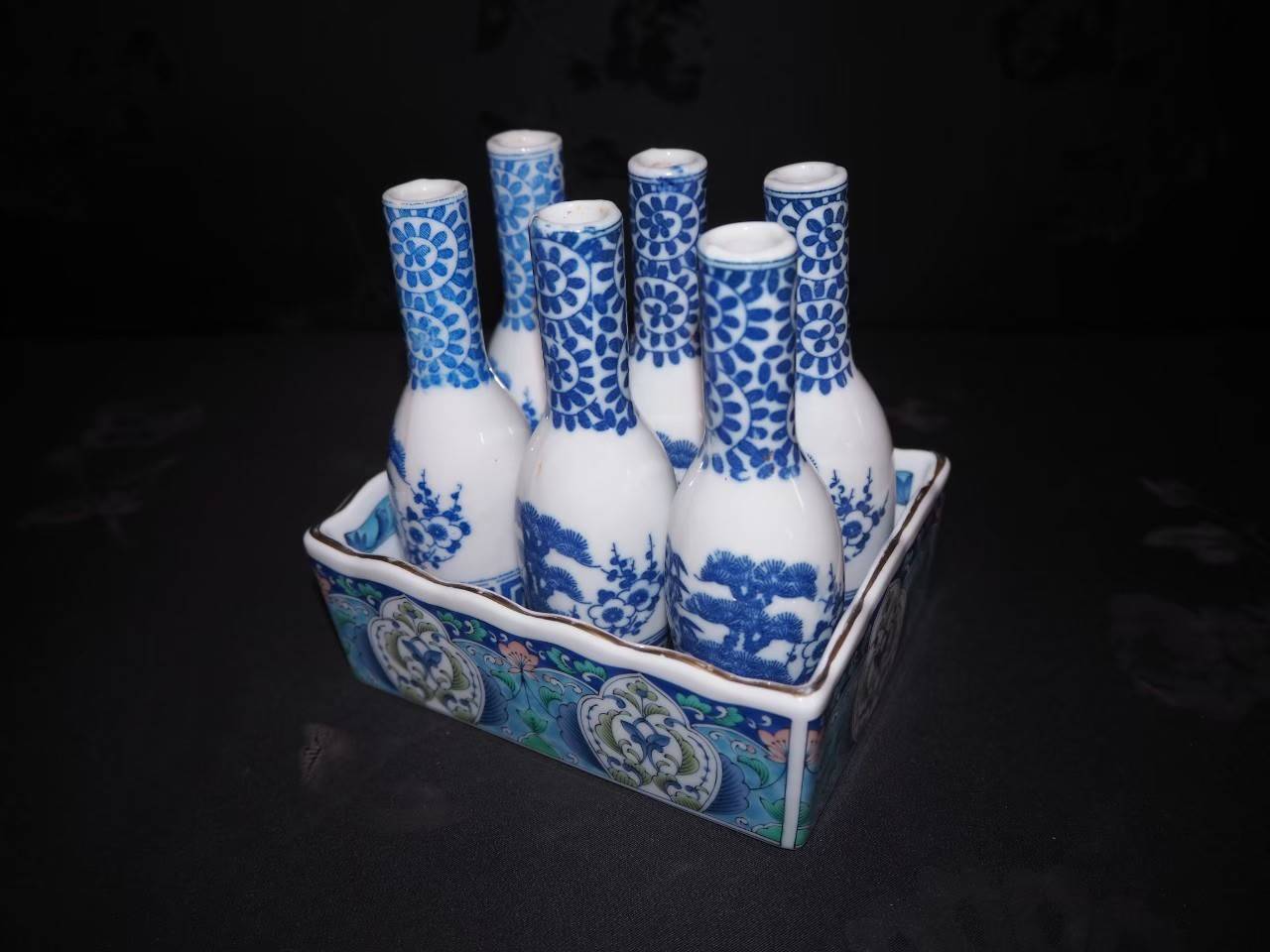 แจกันลายครามญี่ปุ่น Tokusei Nippon เก่า