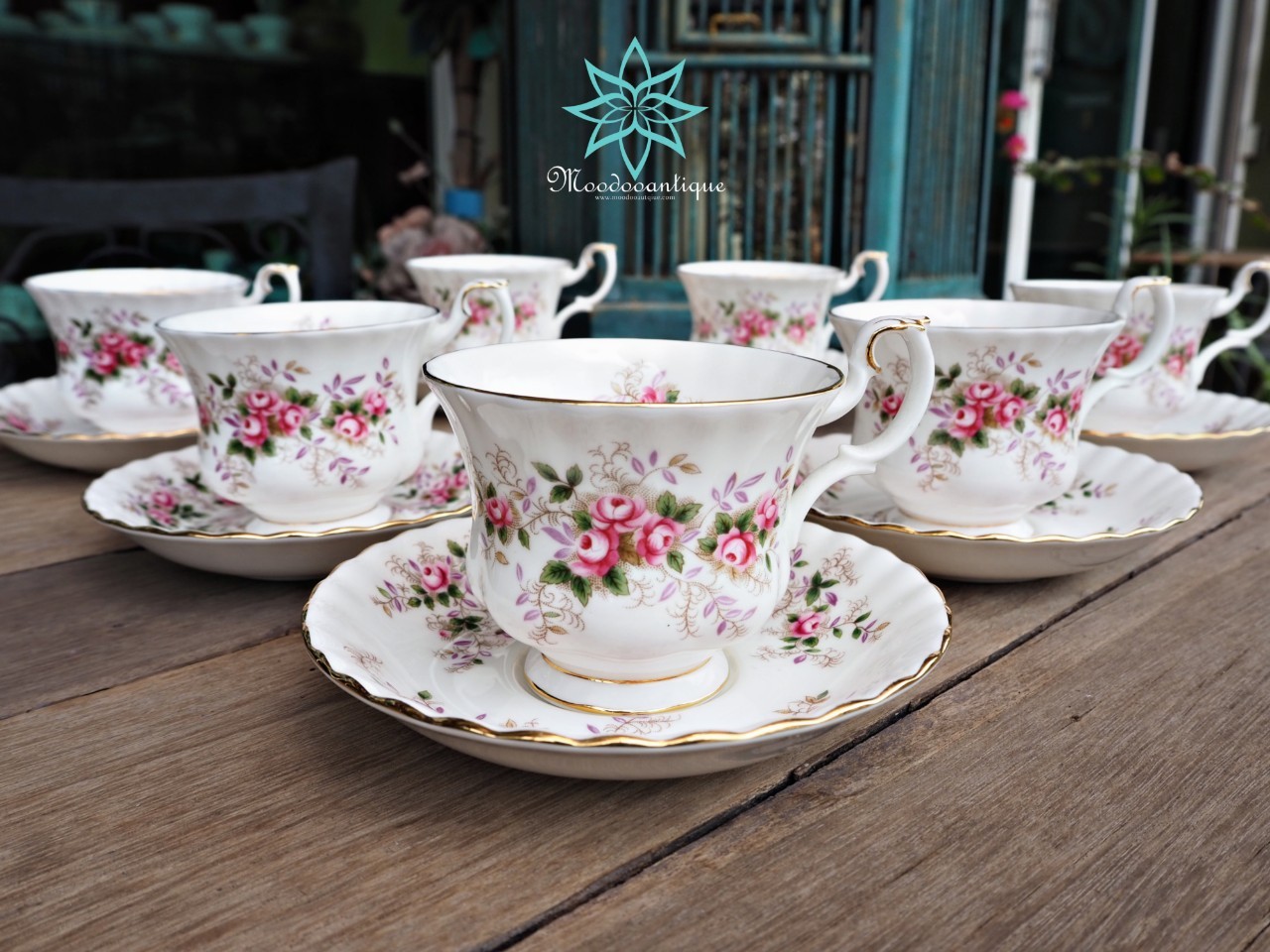 Royal Albert Bone China England Lavender Rose (ลายนี้เลิกผลิตแล้ว)