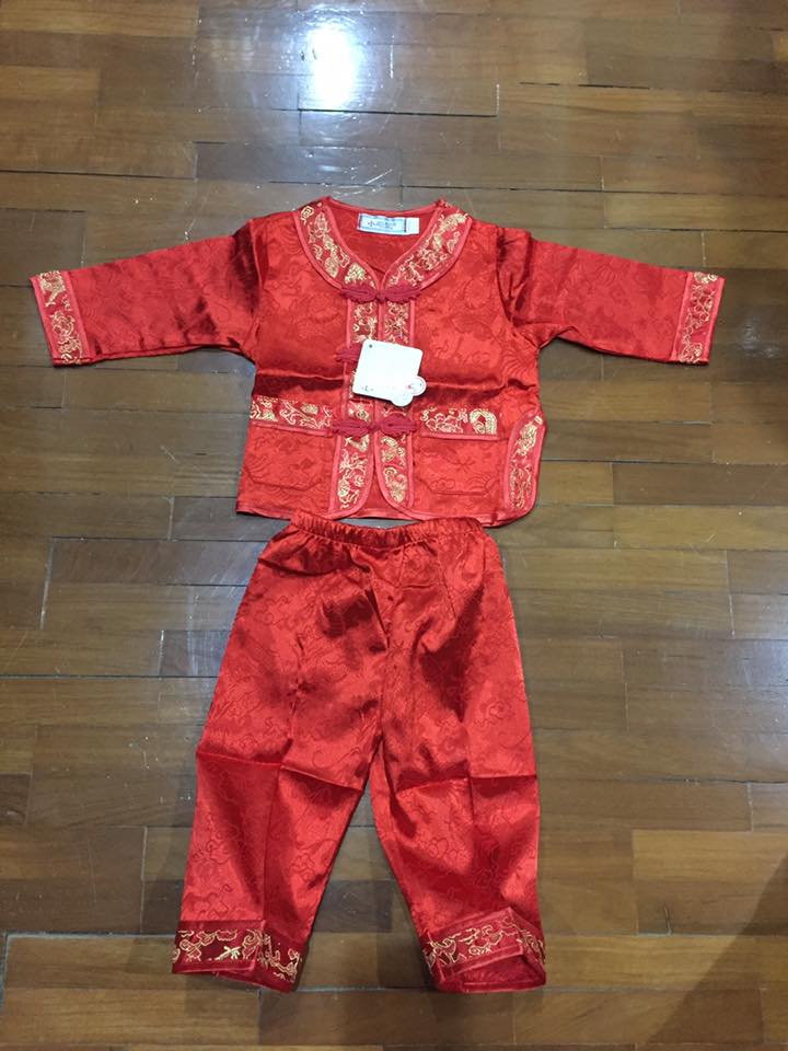 ชุดกี่เพ้าเด็ก แรกเกิด. Bb 40พร้อมส่ง