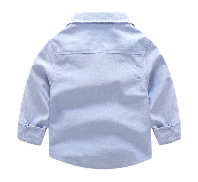 เสื้อเชิ้ตเด็กแขนยาว Size 130