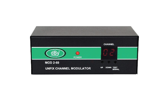 MOD269/ dBy SINCE 1999/ อุปกรณ์แปลงสัญญาณ AV เป็น RF: Double Side Band Modulator