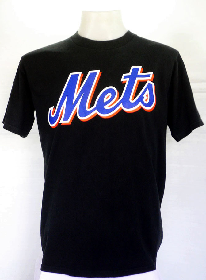เสื้อยืดเบสบอล Majestic METS MARTINEZ No.45